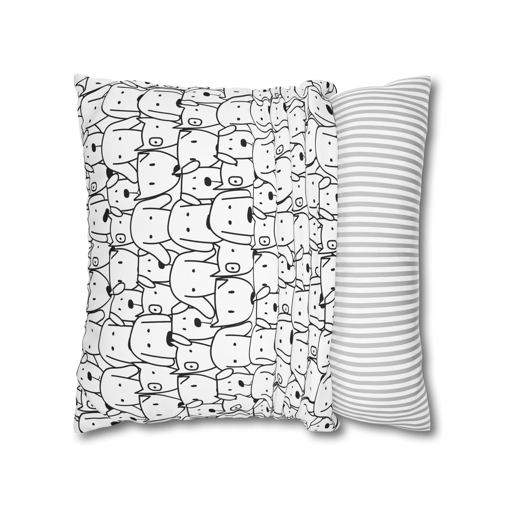 Cute Cartoon Dogs Pillowcase - Kids