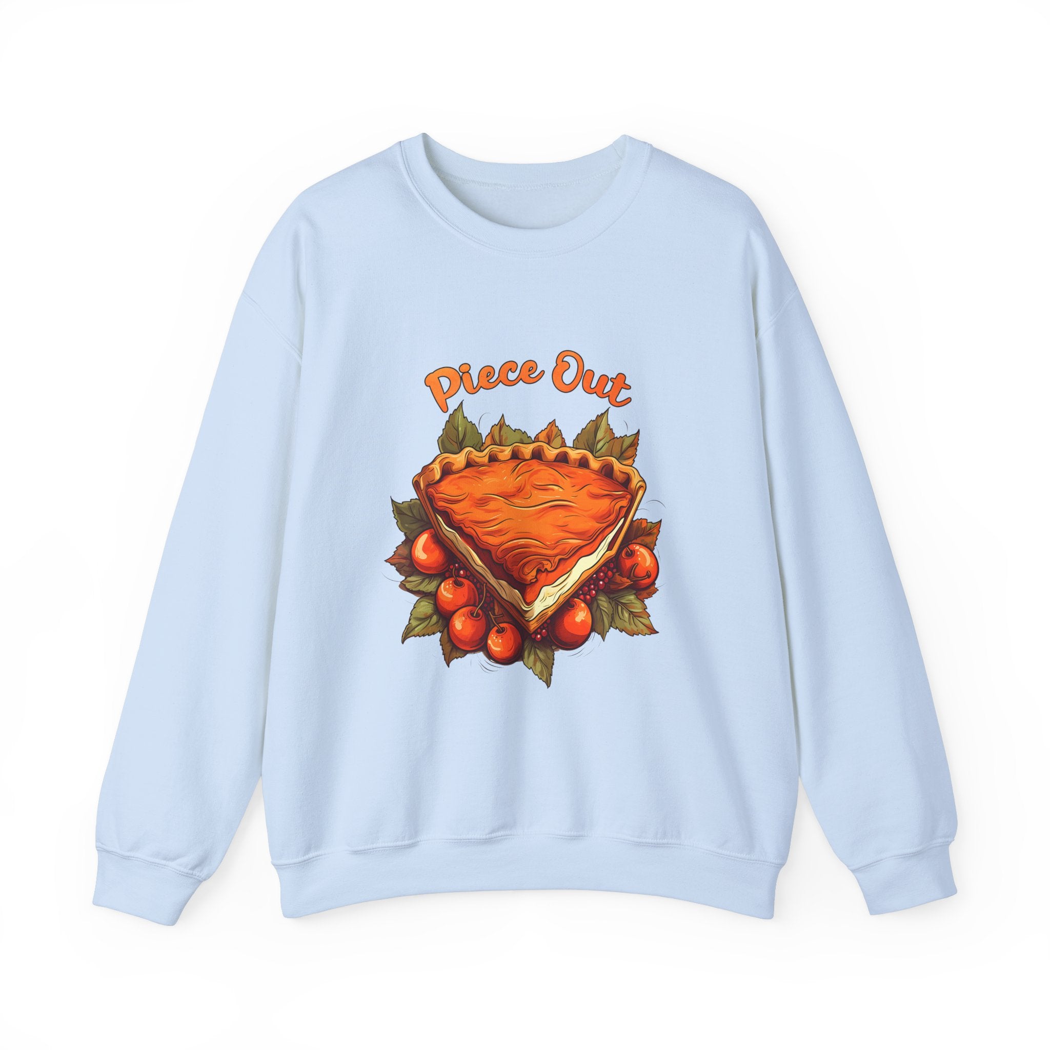 Piece Out Pumpkin Pie Thanksgiving Sweatshirt