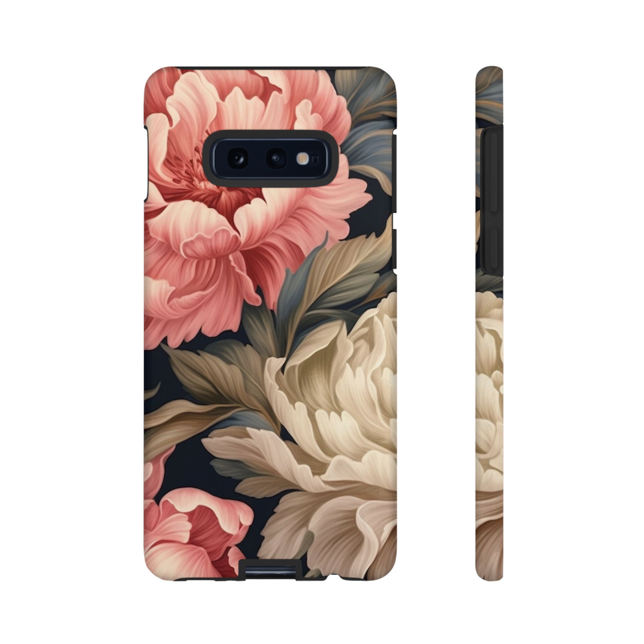 Blush Peony Floral Samsung Phone Case