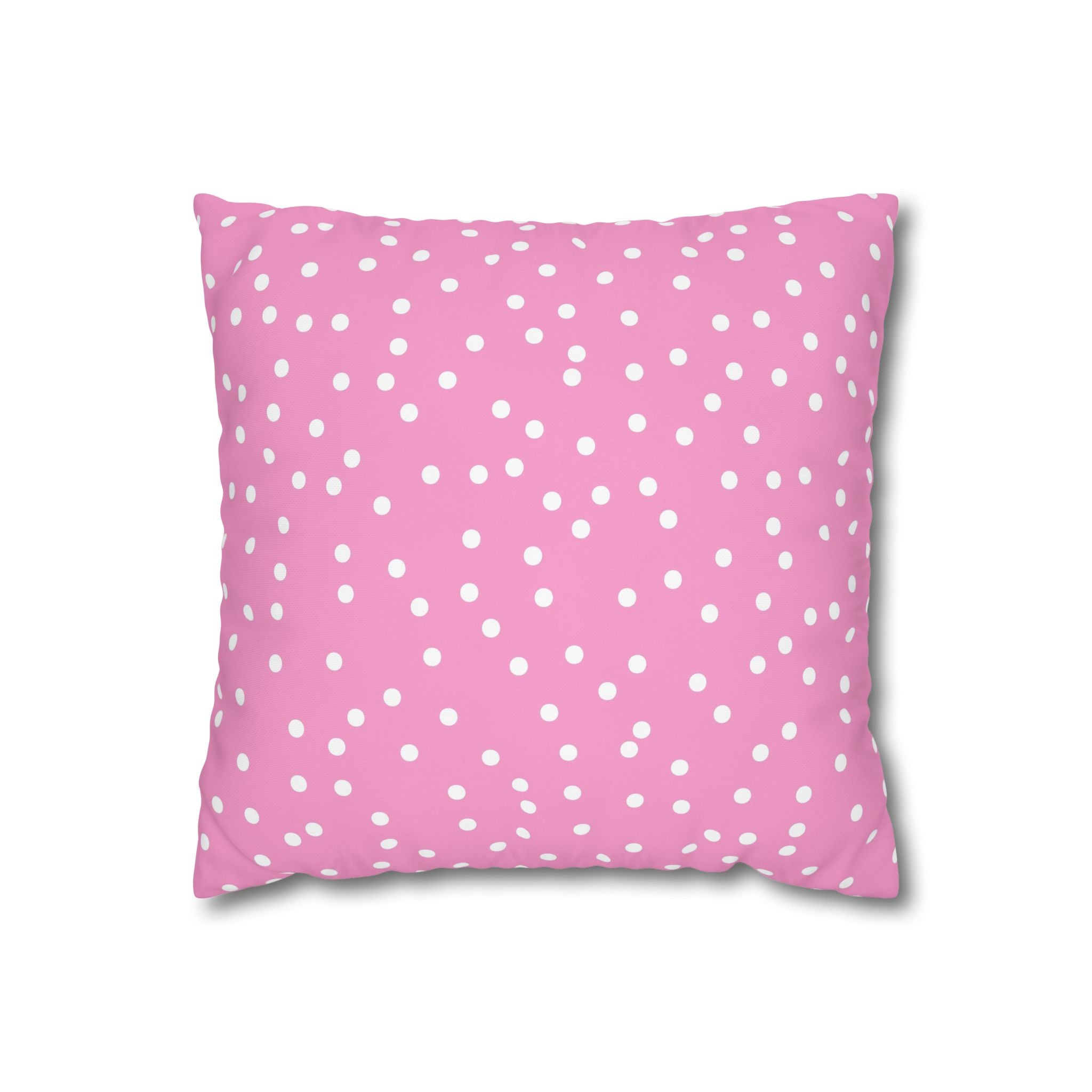 Pink Polka Dot Pillowcase - Sweet Dreams