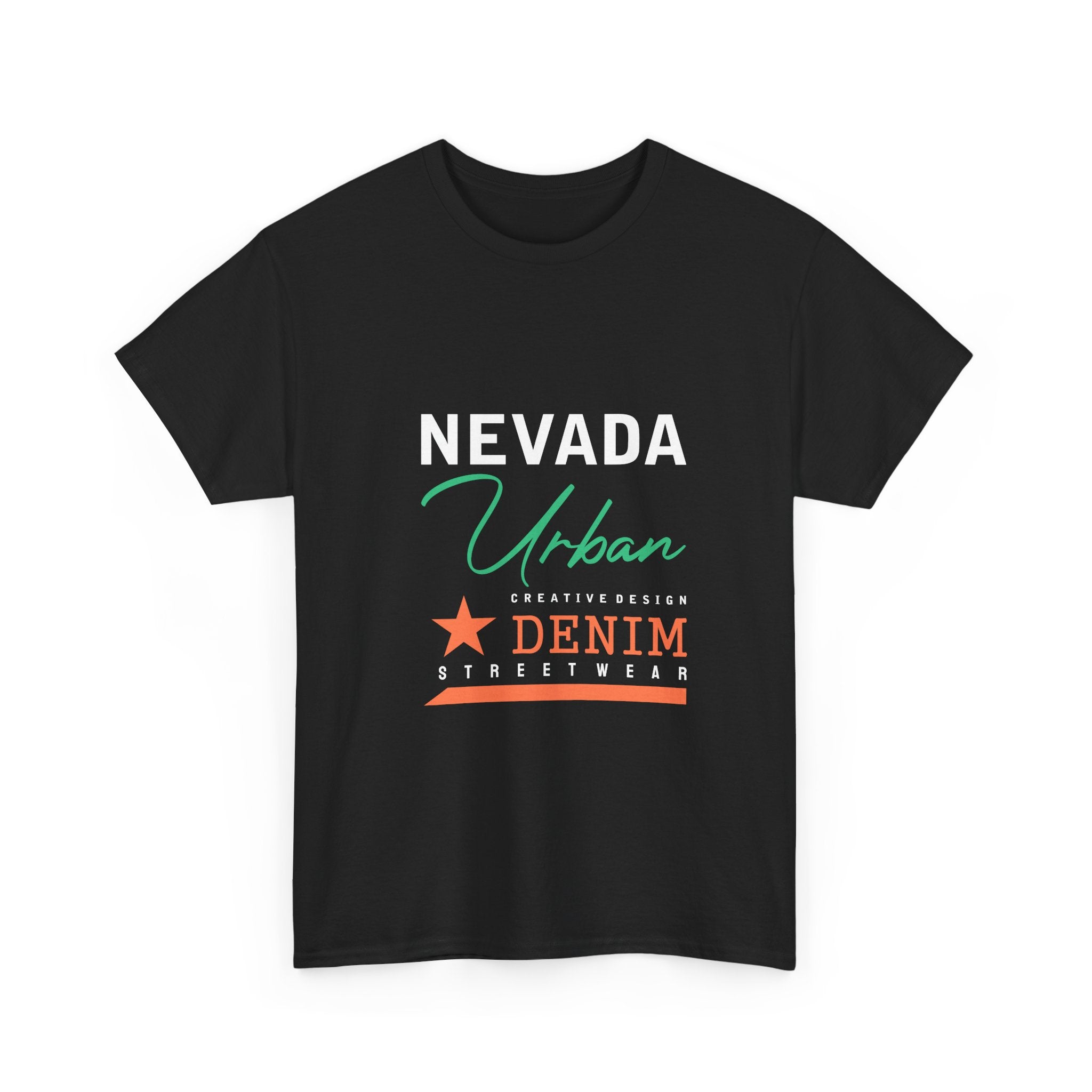 Nevada Urban Denim Streetwear T-Shirt