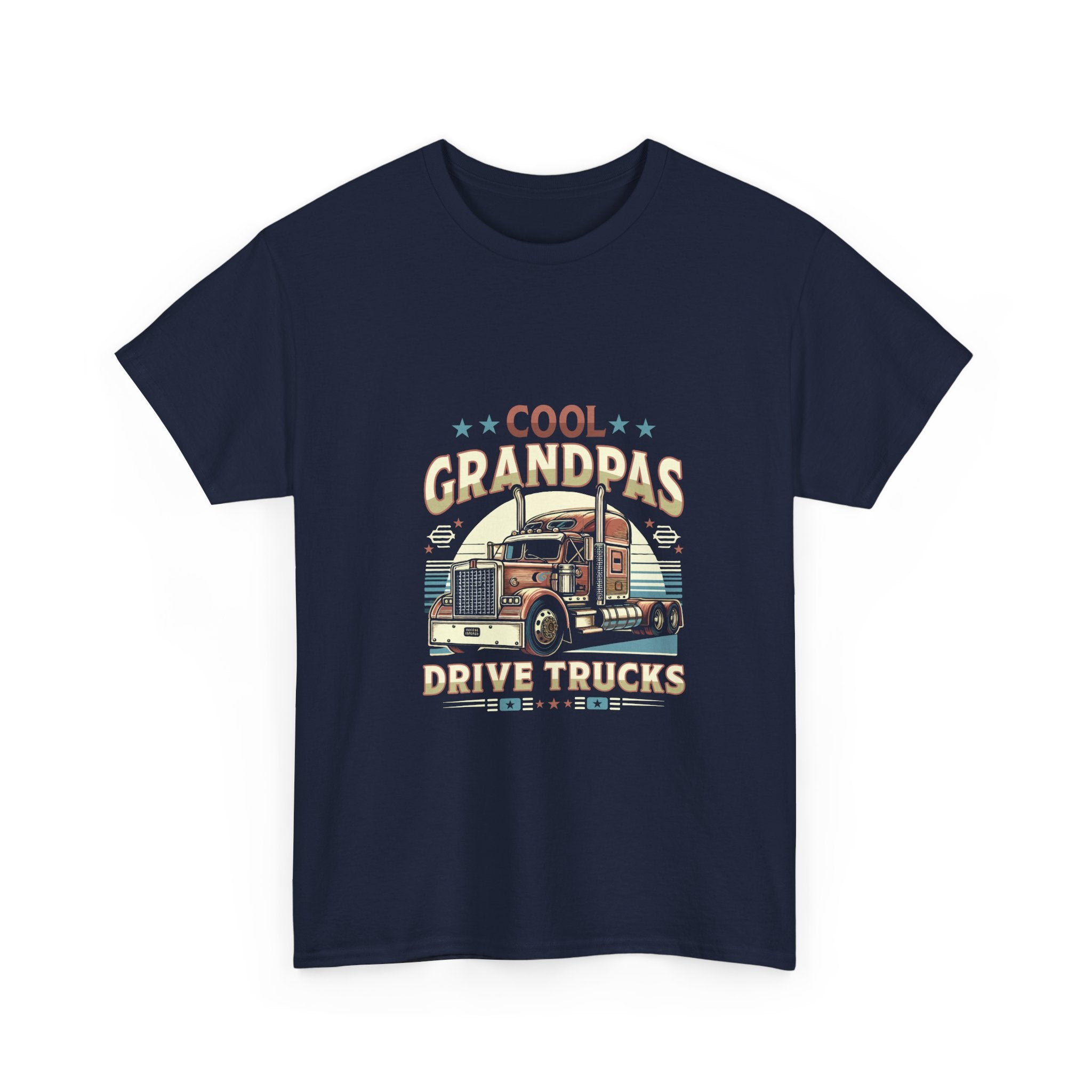 Cool Grandpas Drive Trucks T-Shirt