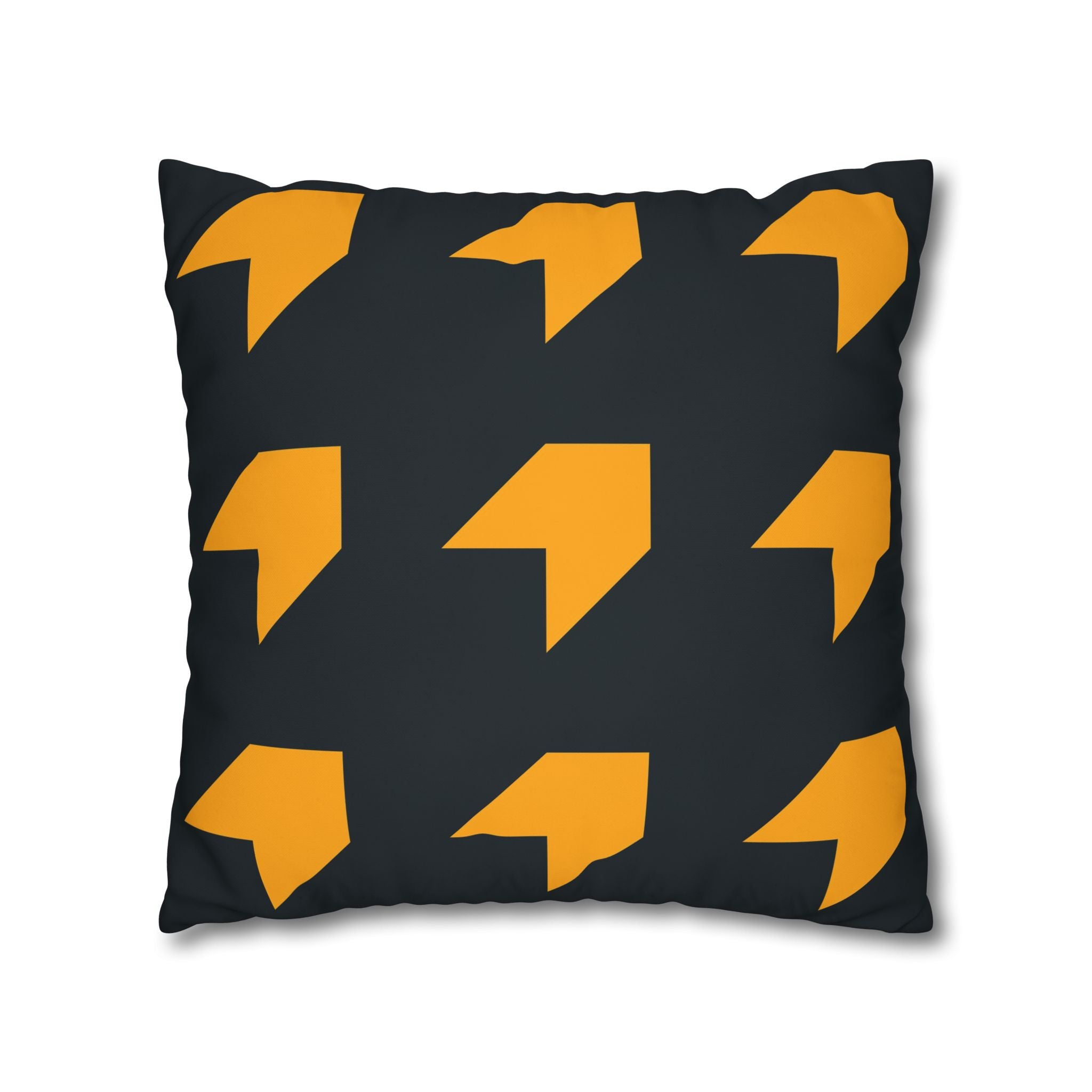 Geometric Arrow Orange Pillowcase