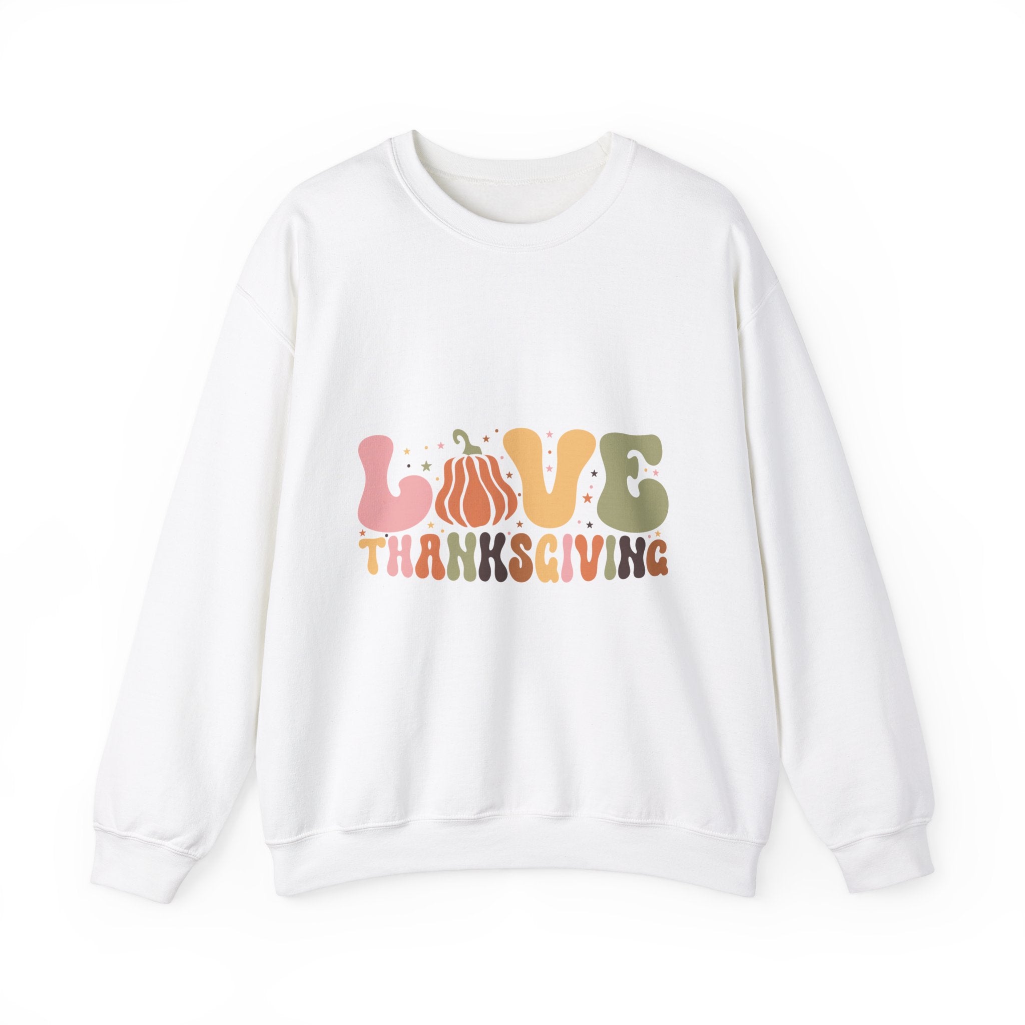 Retro Love Thanksgiving Sweatshirt