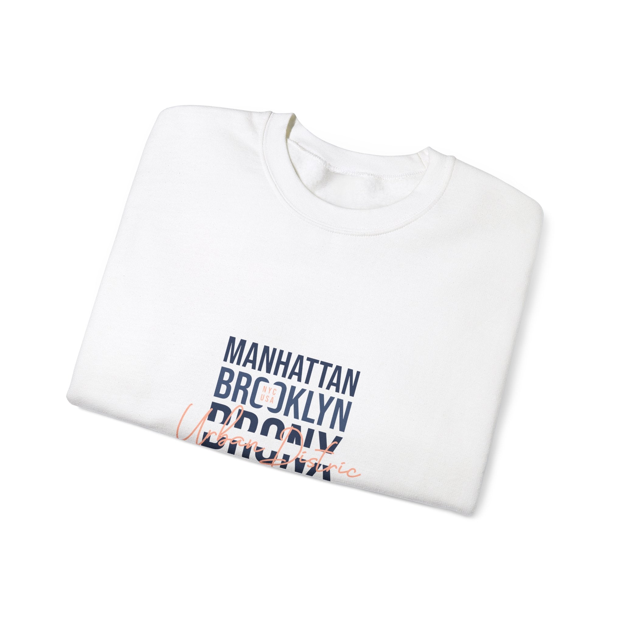 NYC Boroughs Sweatshirt - Manhattan to Staten Island