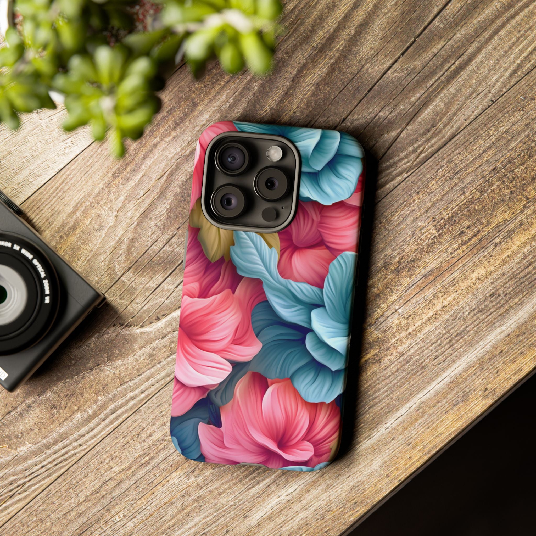 Floral Bloom Hexagon iPhone Case