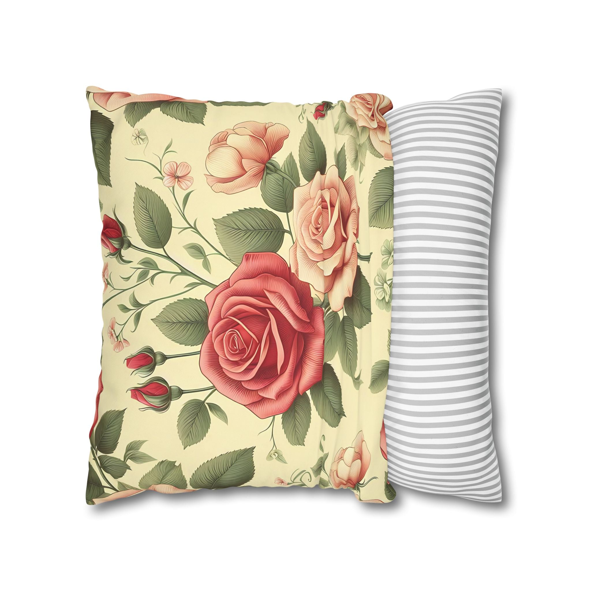 Vintage Rose Pillowcase - Floral Charm