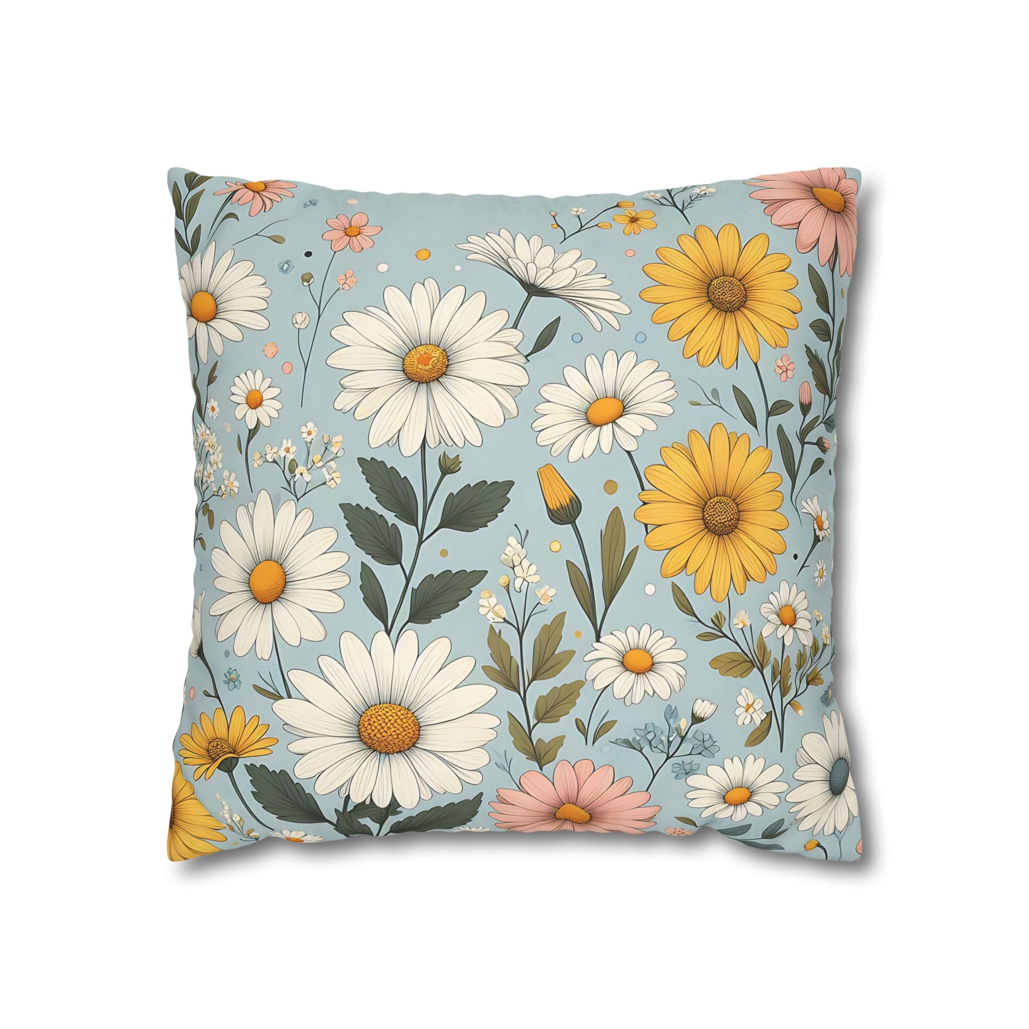 Floral Daisy Pillowcase - Vintage Bloom