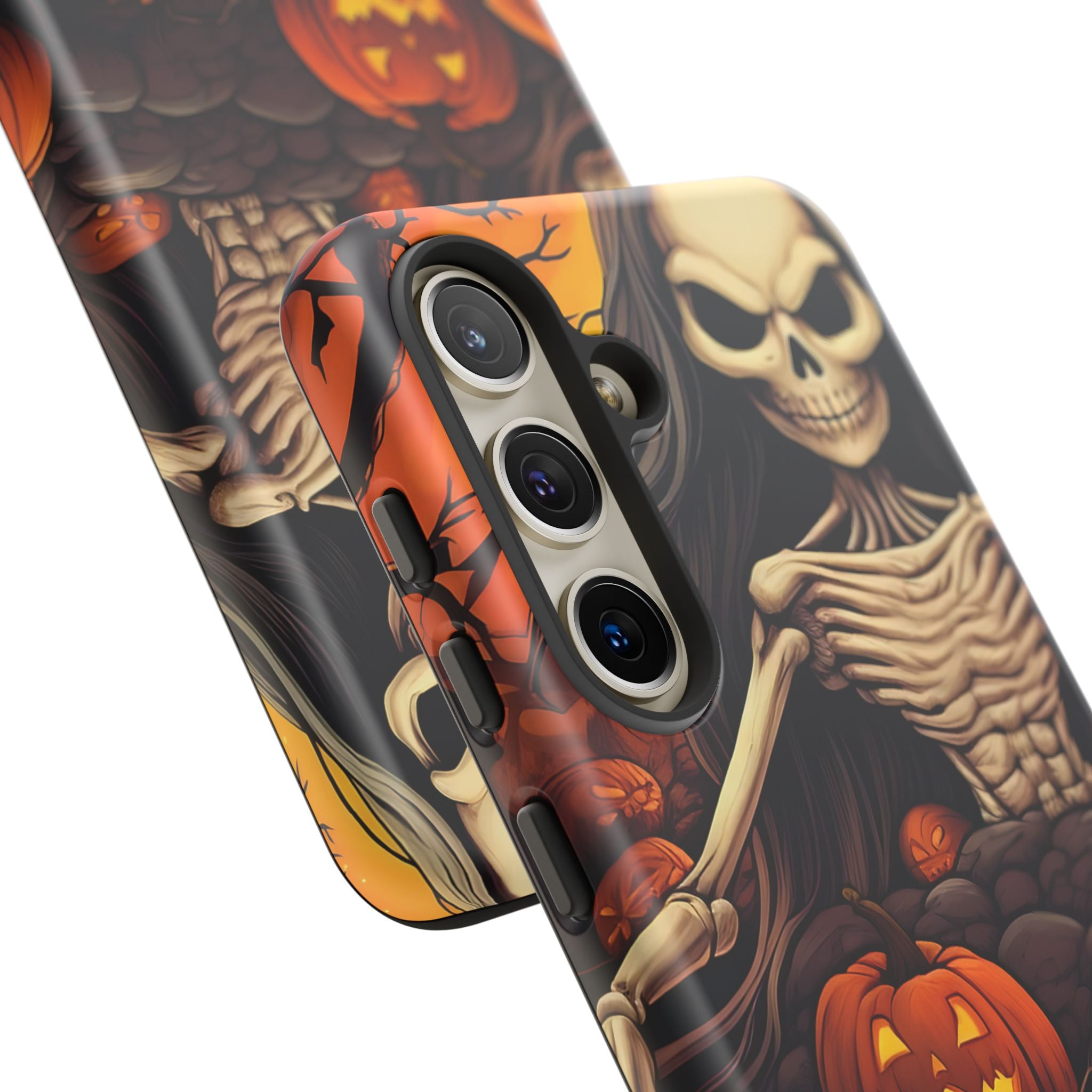 Spooky Skeleton Halloween Samsung Case