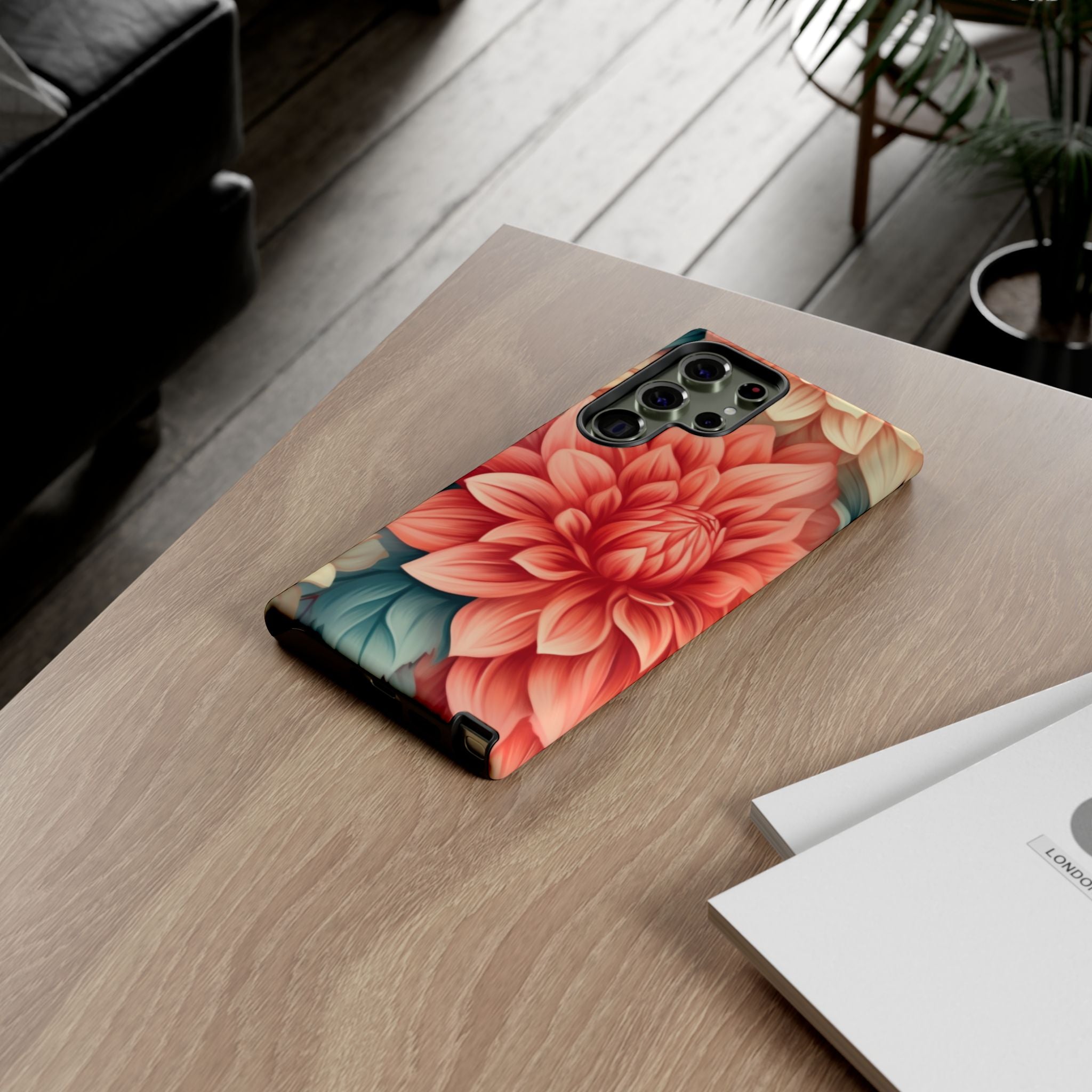 Dahlia Bloom Samsung Phone Case