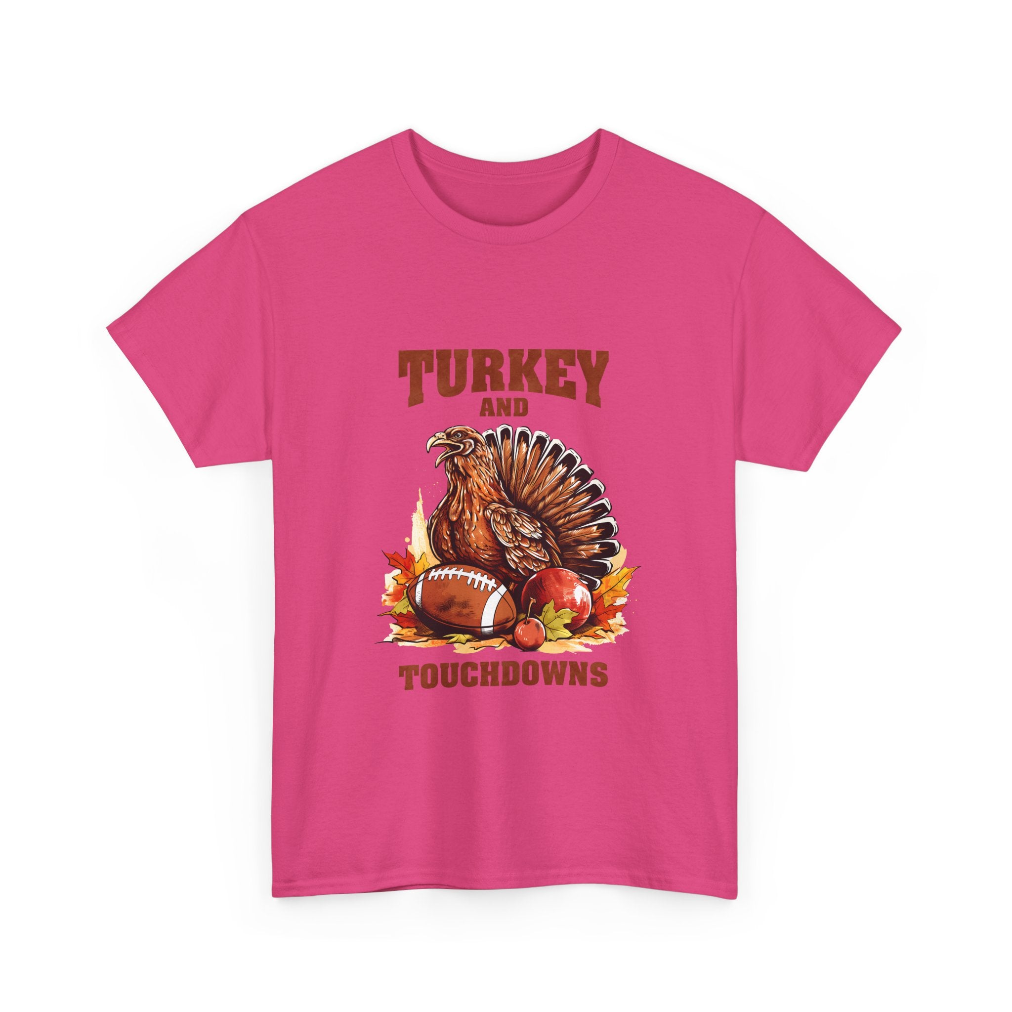 Turkey & Touchdowns Thanksgiving Tee