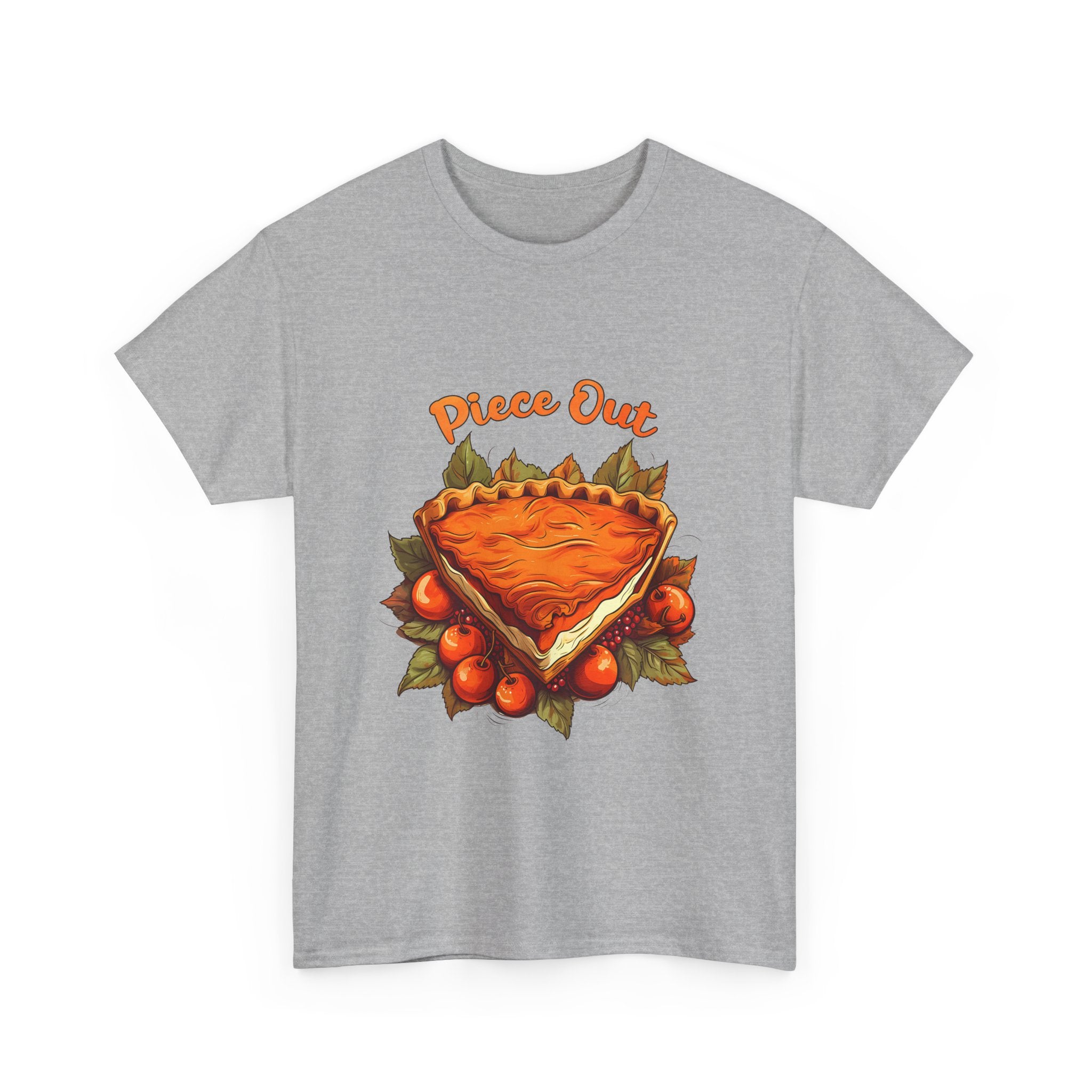 Piece Out Pumpkin Pie Thanksgiving Tee