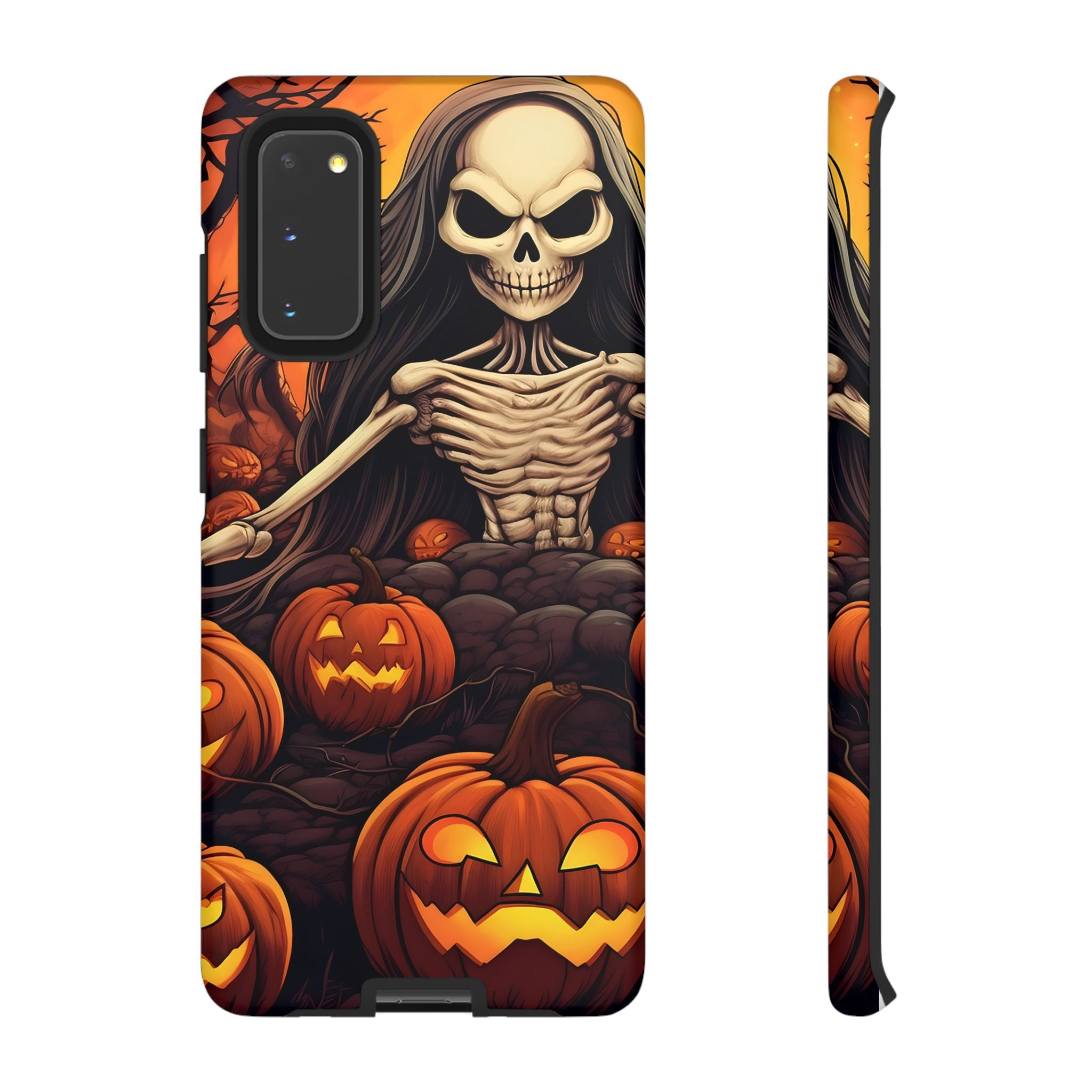 Spooky Skeleton Halloween Samsung Case