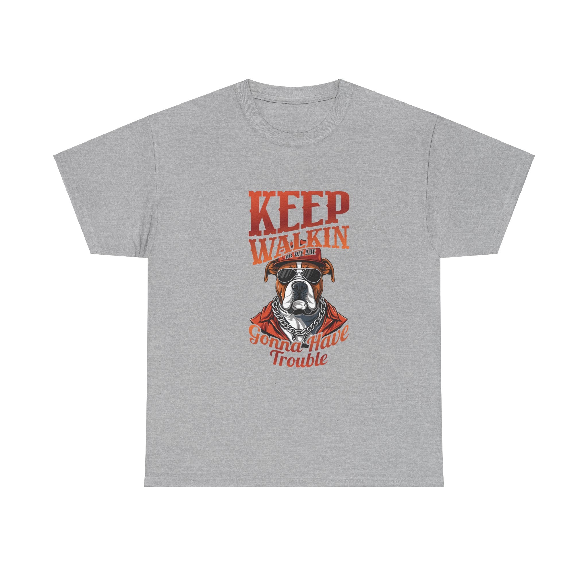 Bulldog Hip-Hop Keep Walkin' Tee