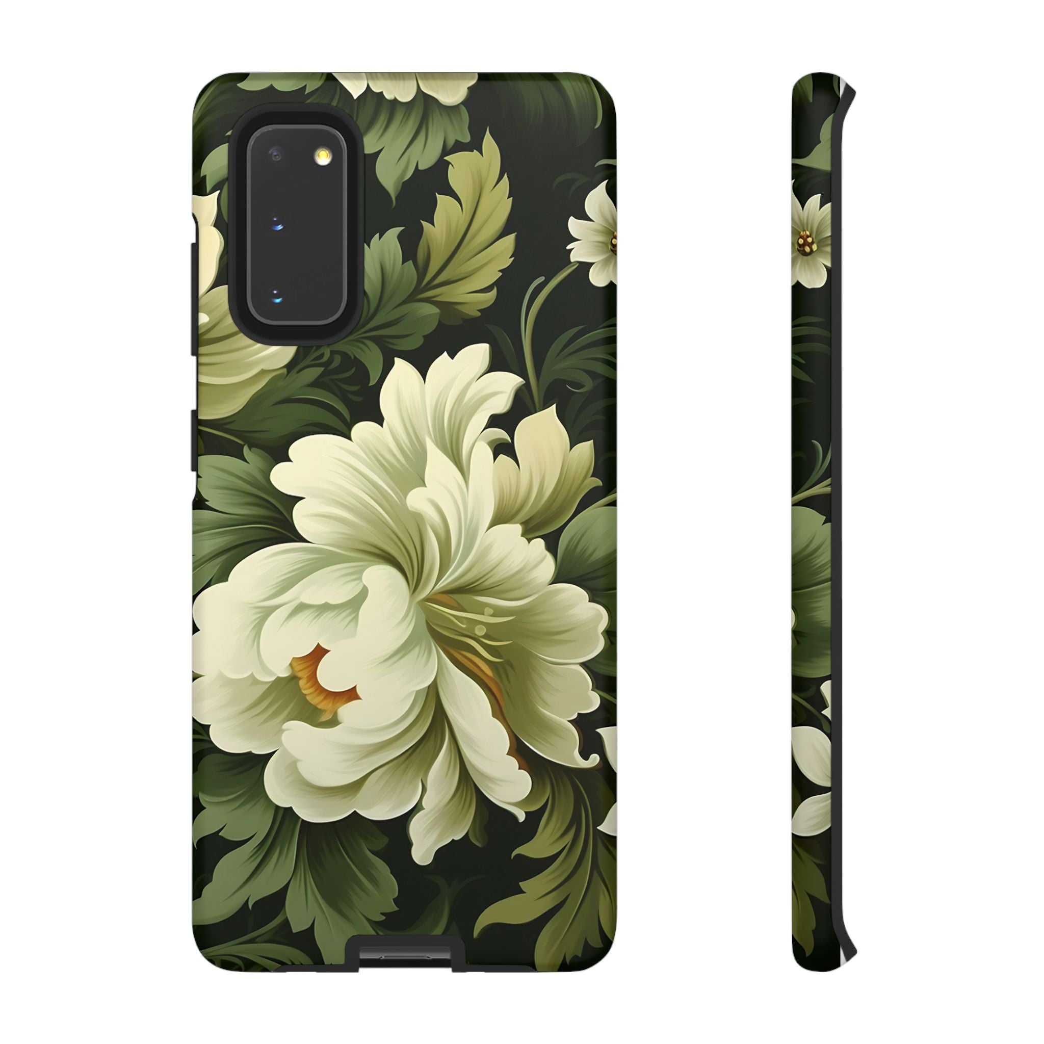 Opulent Floral Samsung Case - Dark Green