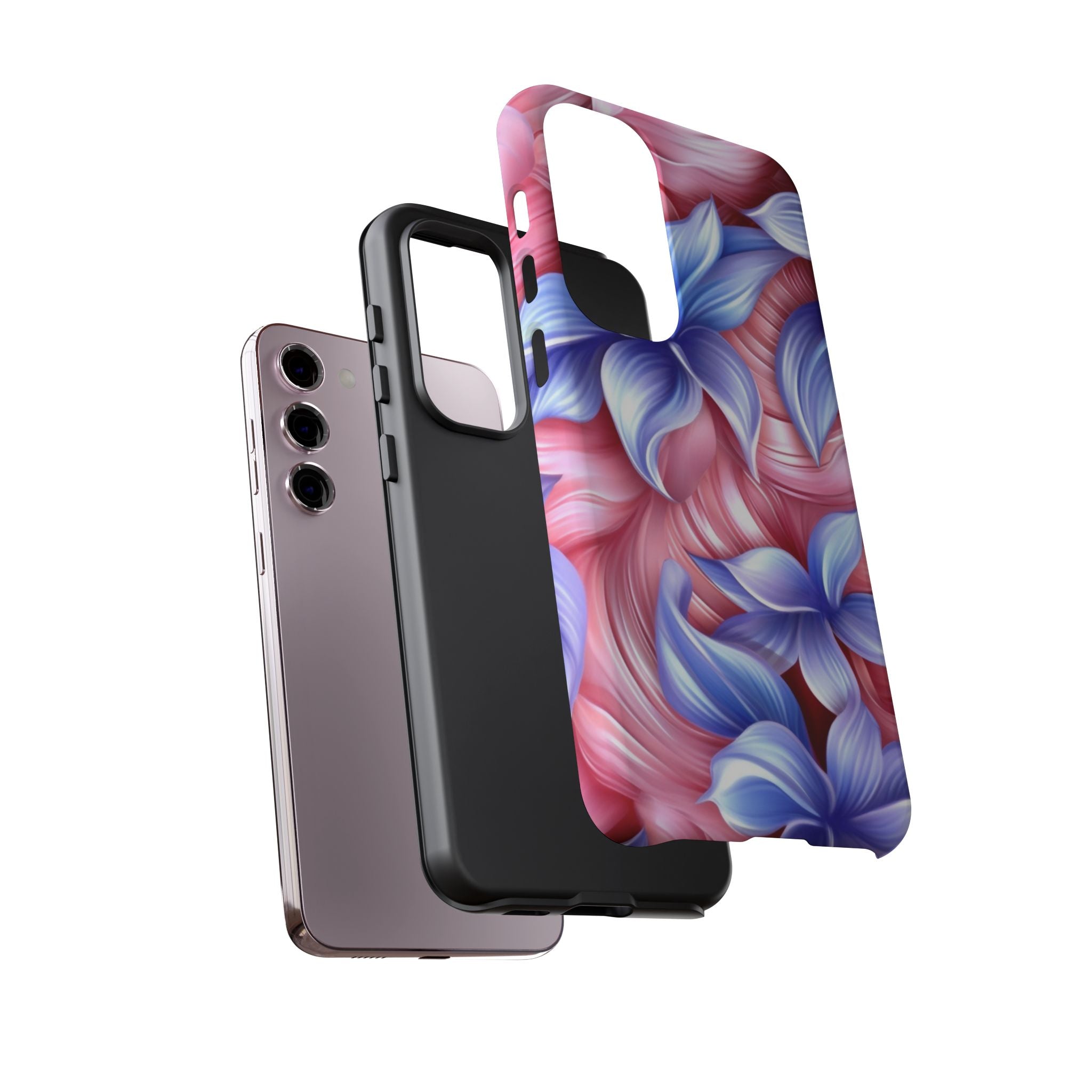 Dreamy Pink Floral Samsung Case