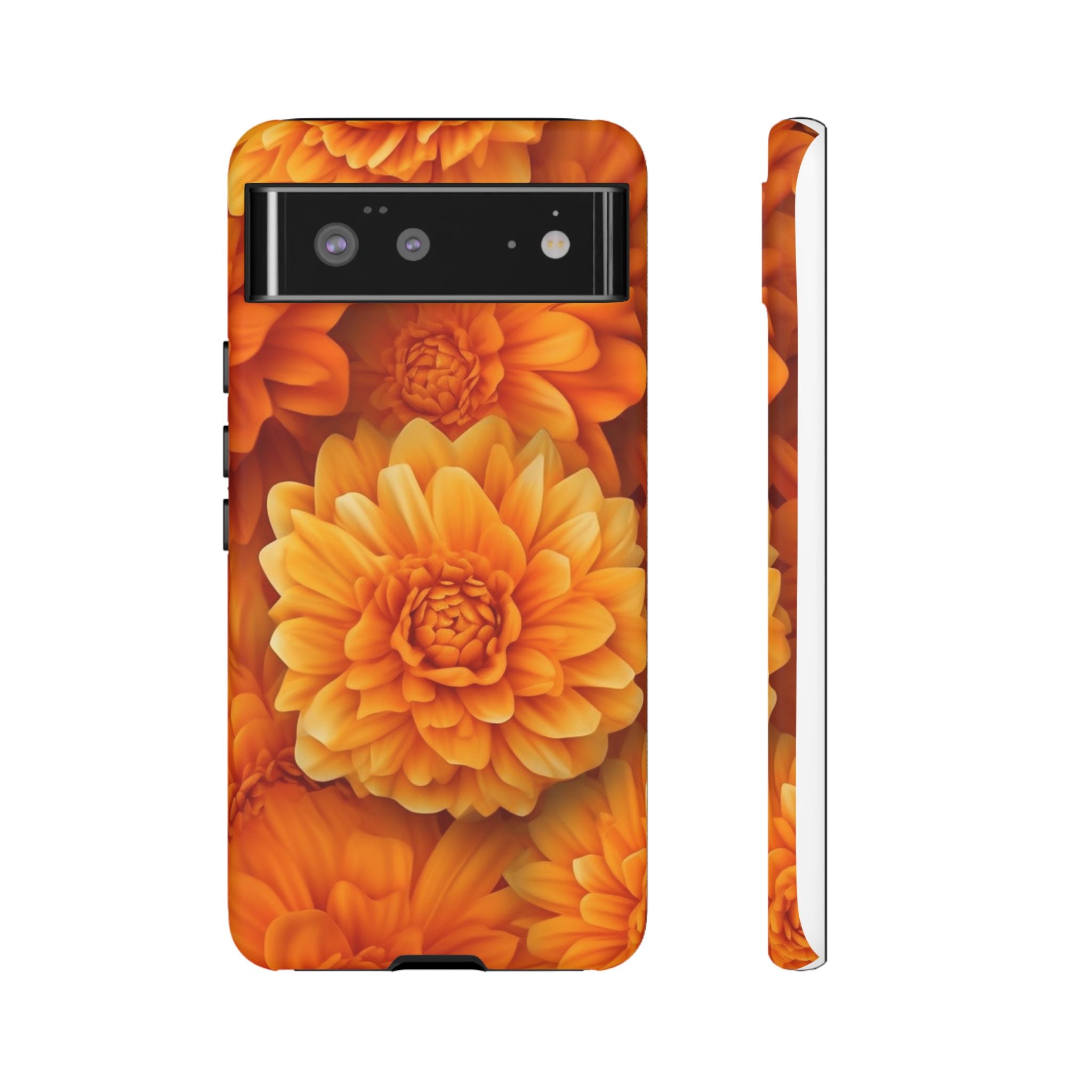 Vibrant Orange Dahlia Google Google Pixel Case (All Models)