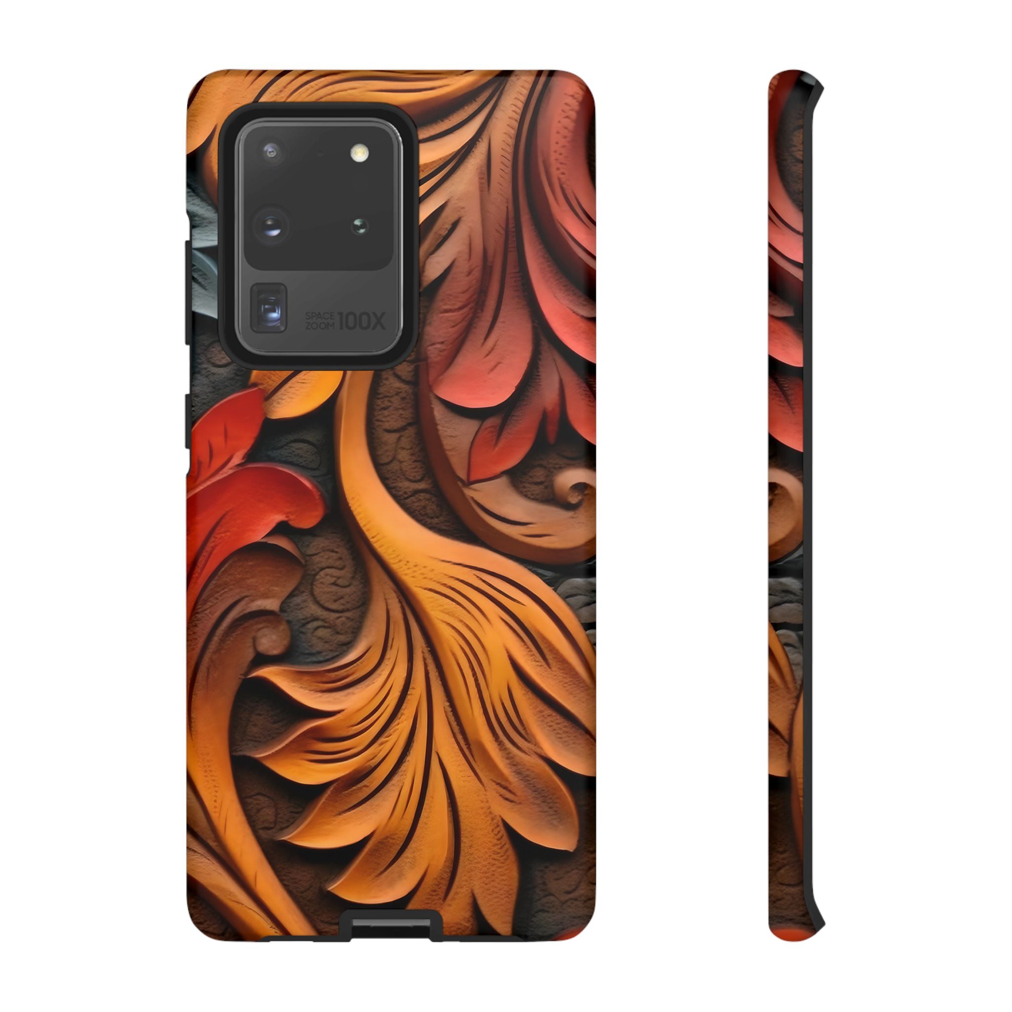 Baroque Floral Samsung Phone Case