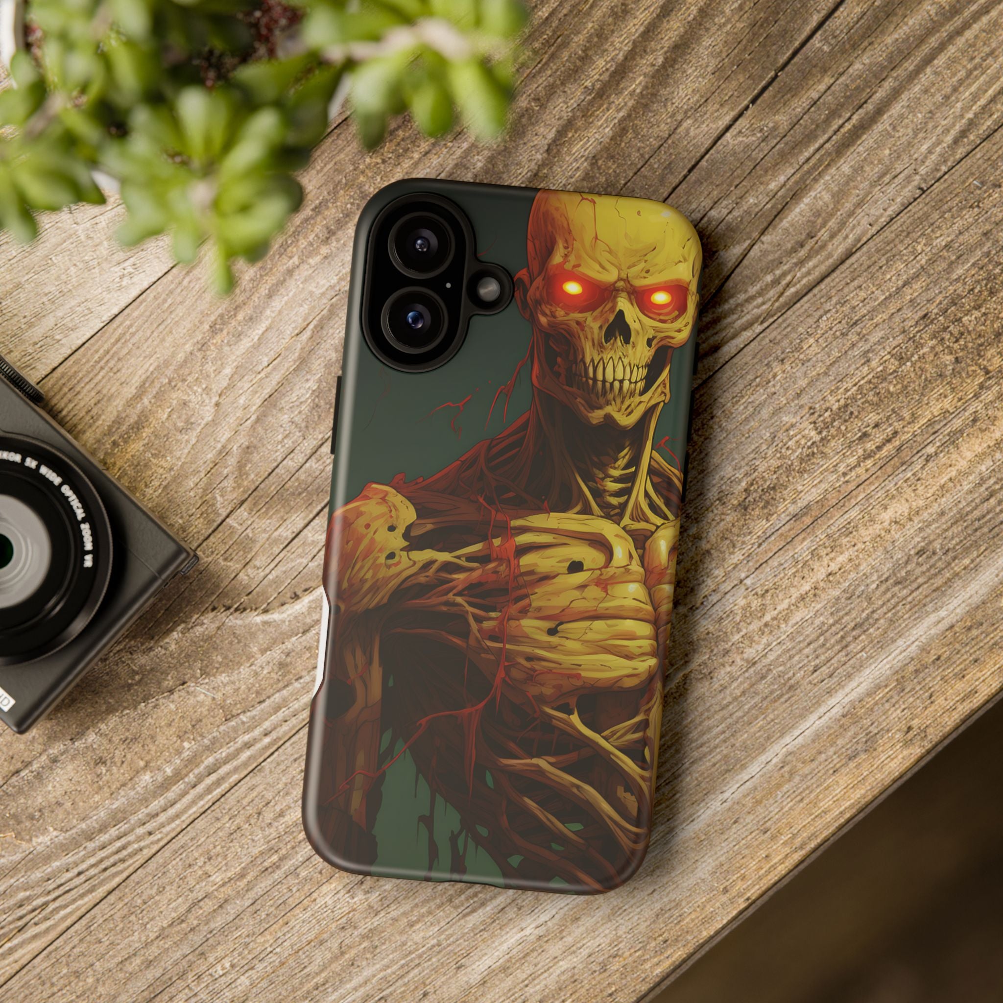 Undead Horror Hexagon iPhone Case