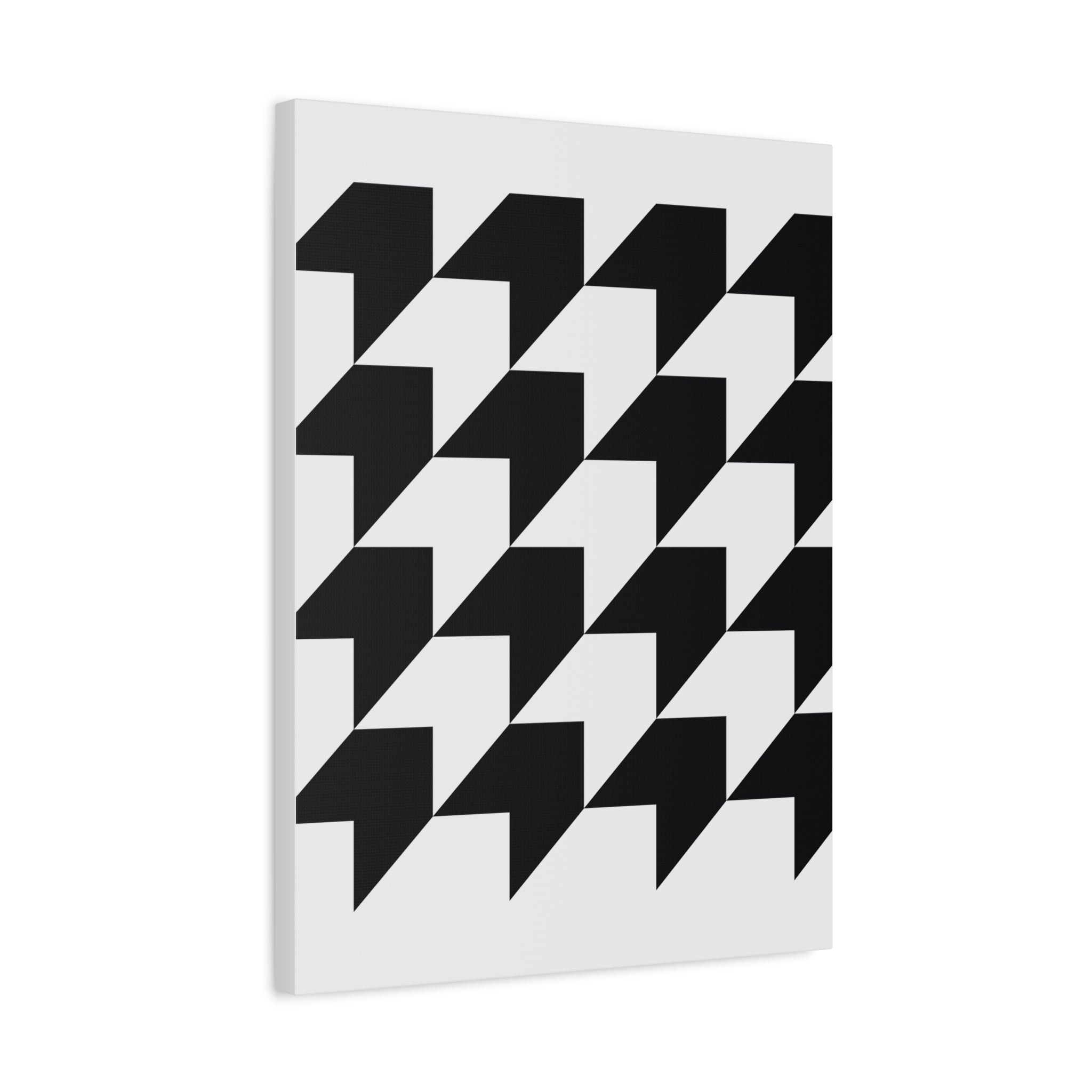 Geometric Arrow Canvas Art - Modern Minimalist