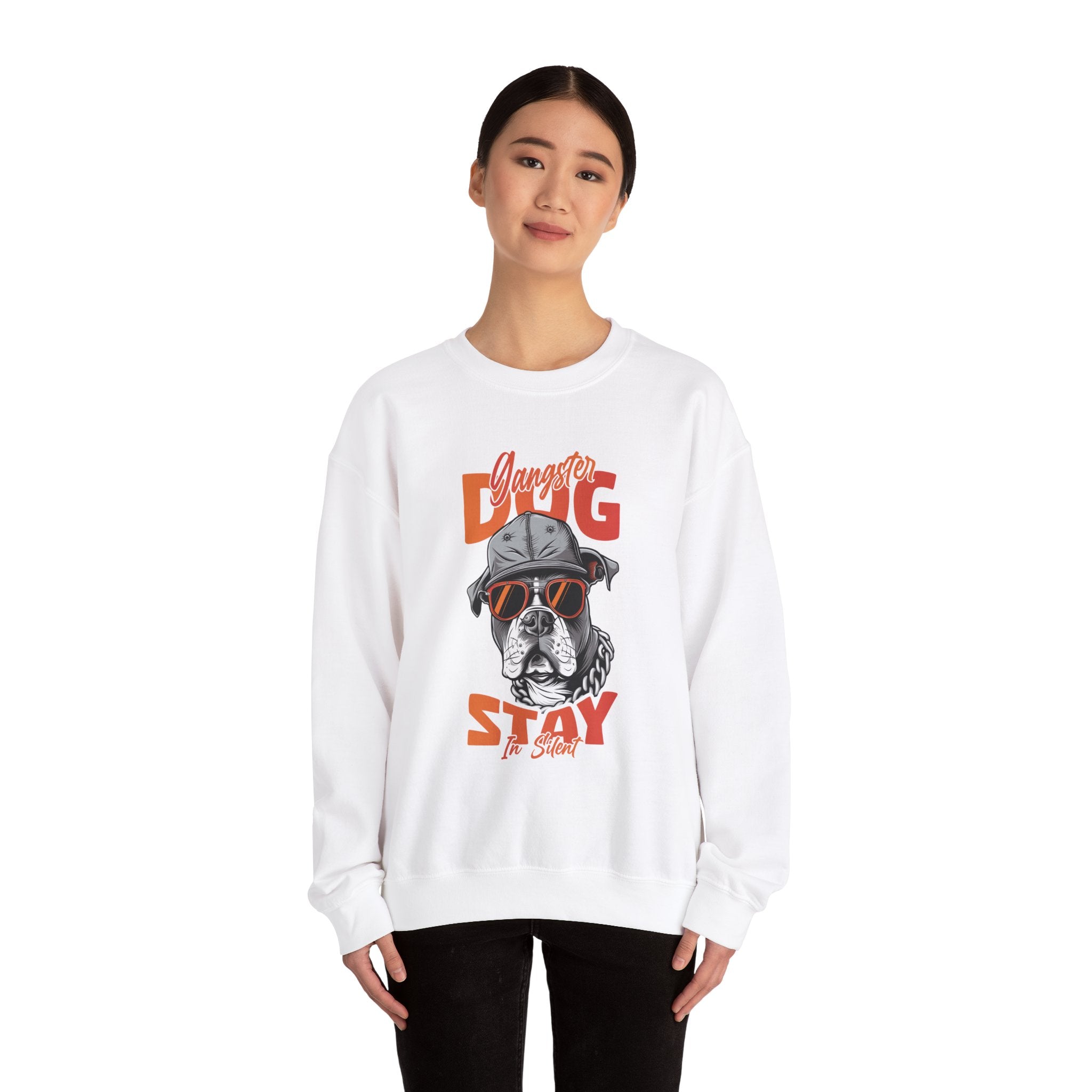 Gangster Dog Stay Silent Sweatshirt