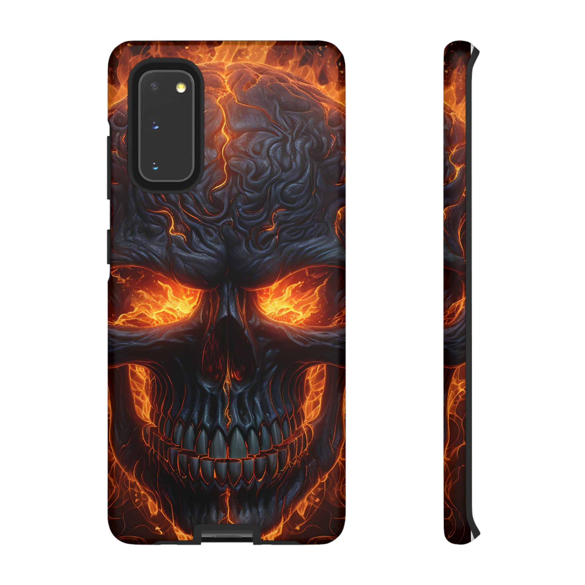 Fiery Skull Samsung Case