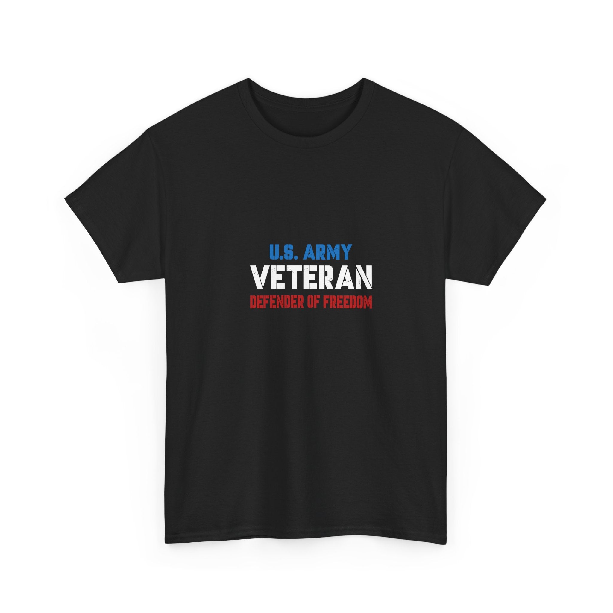 US Army Veteran T-Shirt - Defender of Freedom