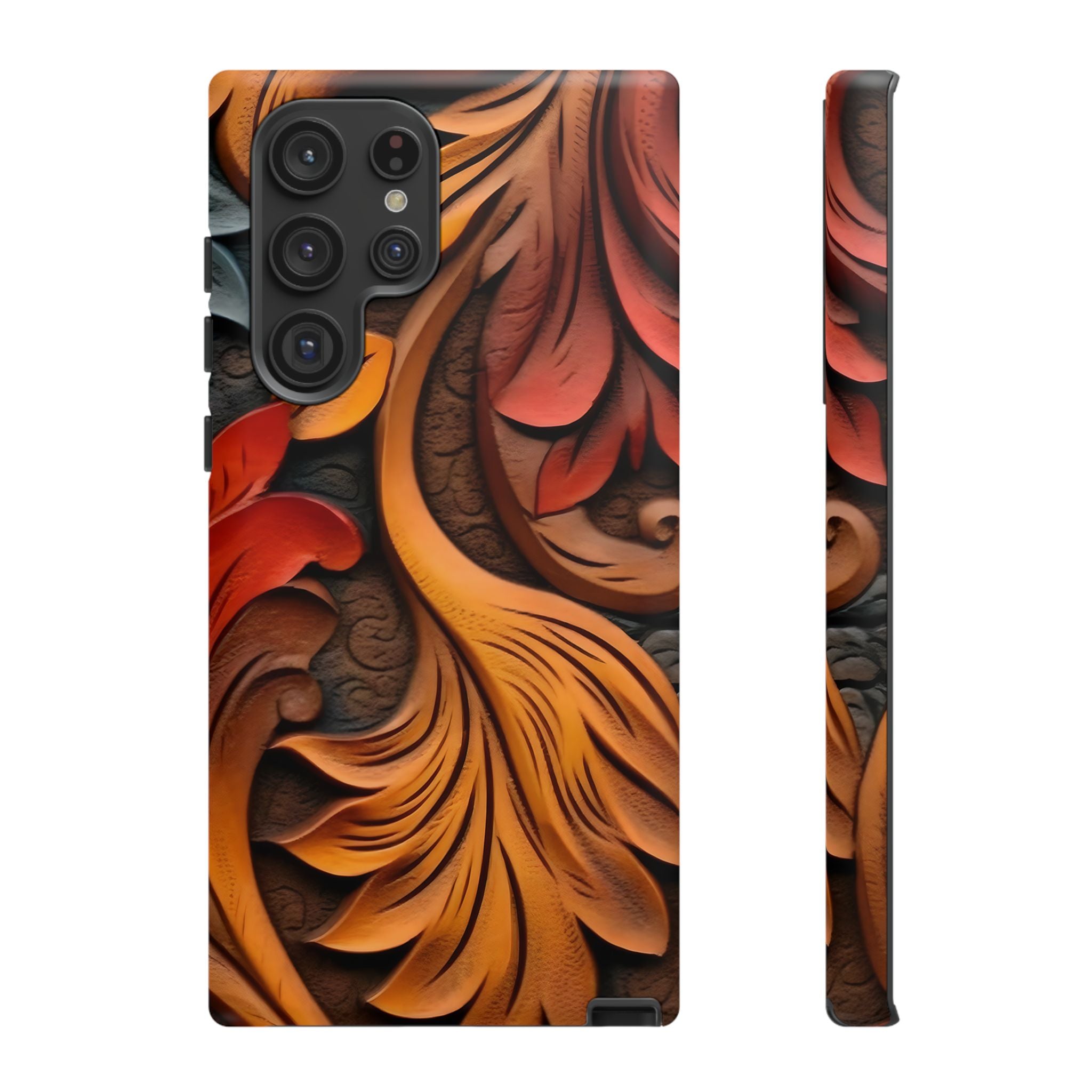 Baroque Floral Samsung Phone Case