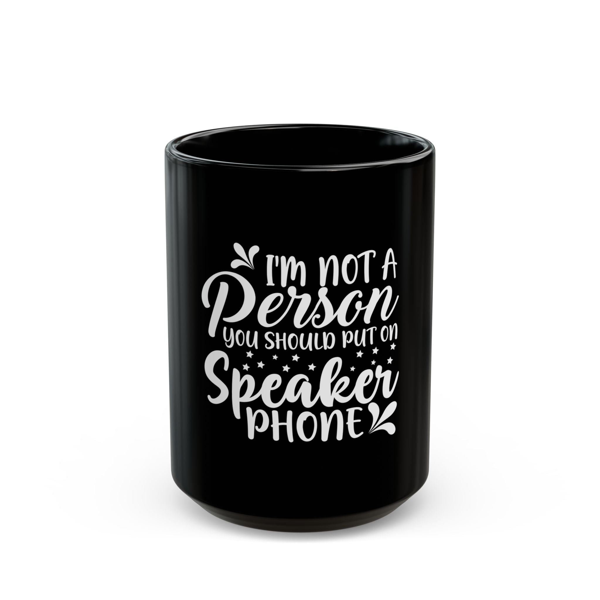 Speaker Phone No-No Mug