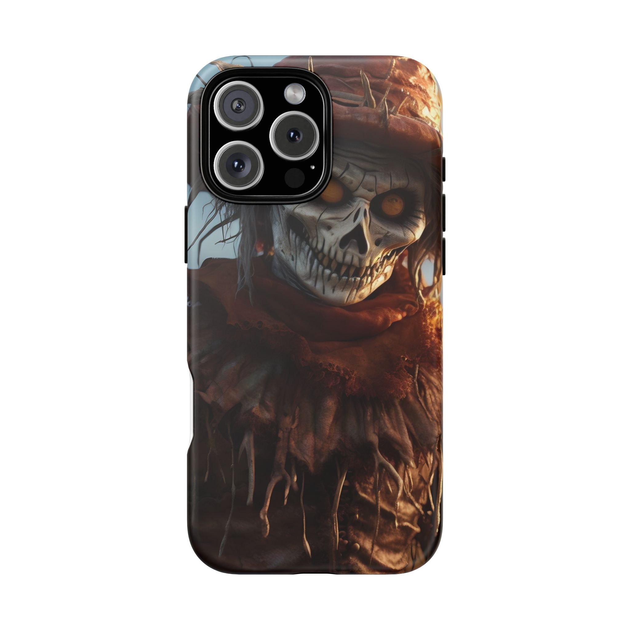 Creepy Scarecrow Hexagon iPhone Case