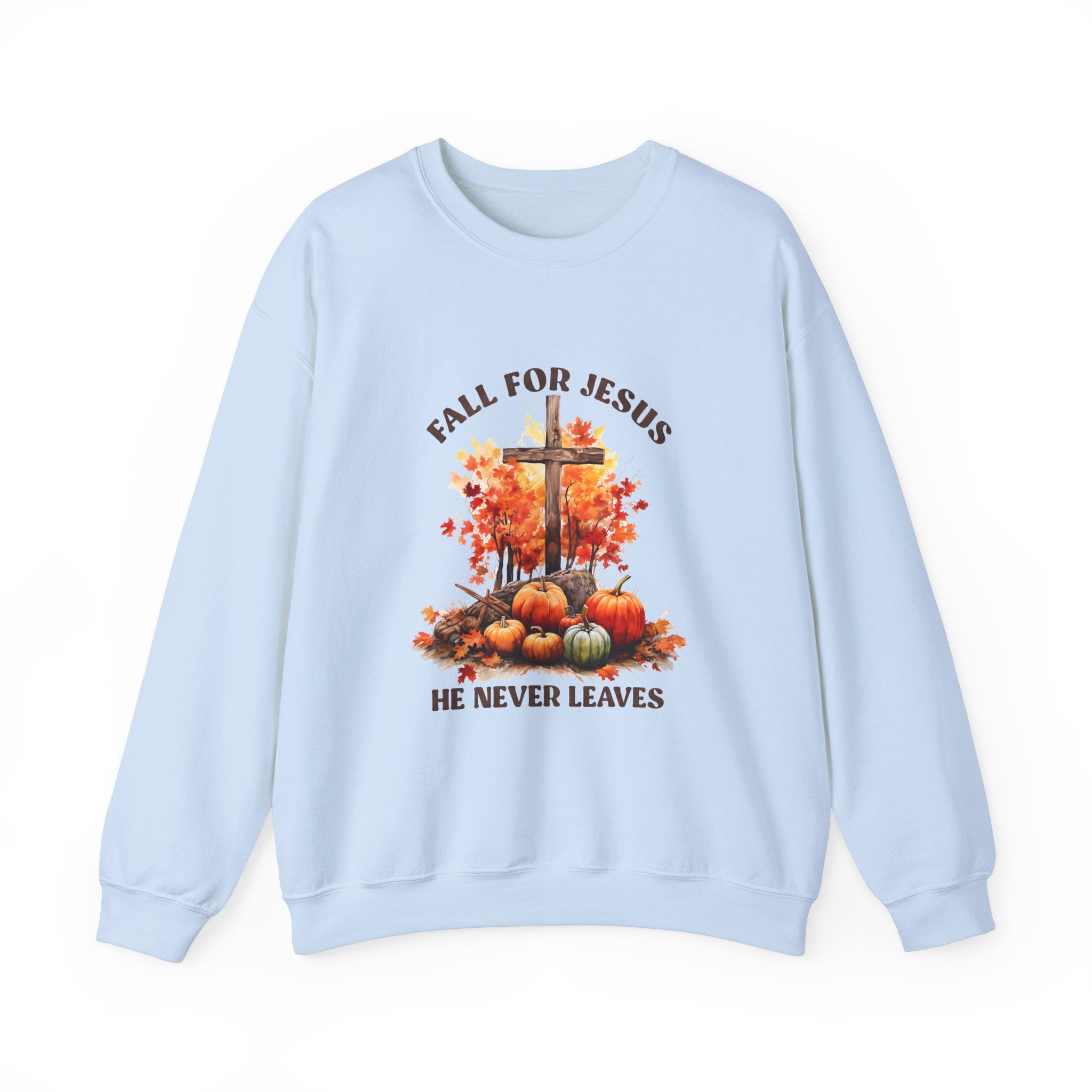 Fall For Jesus Thanksgiving Sweatshirt