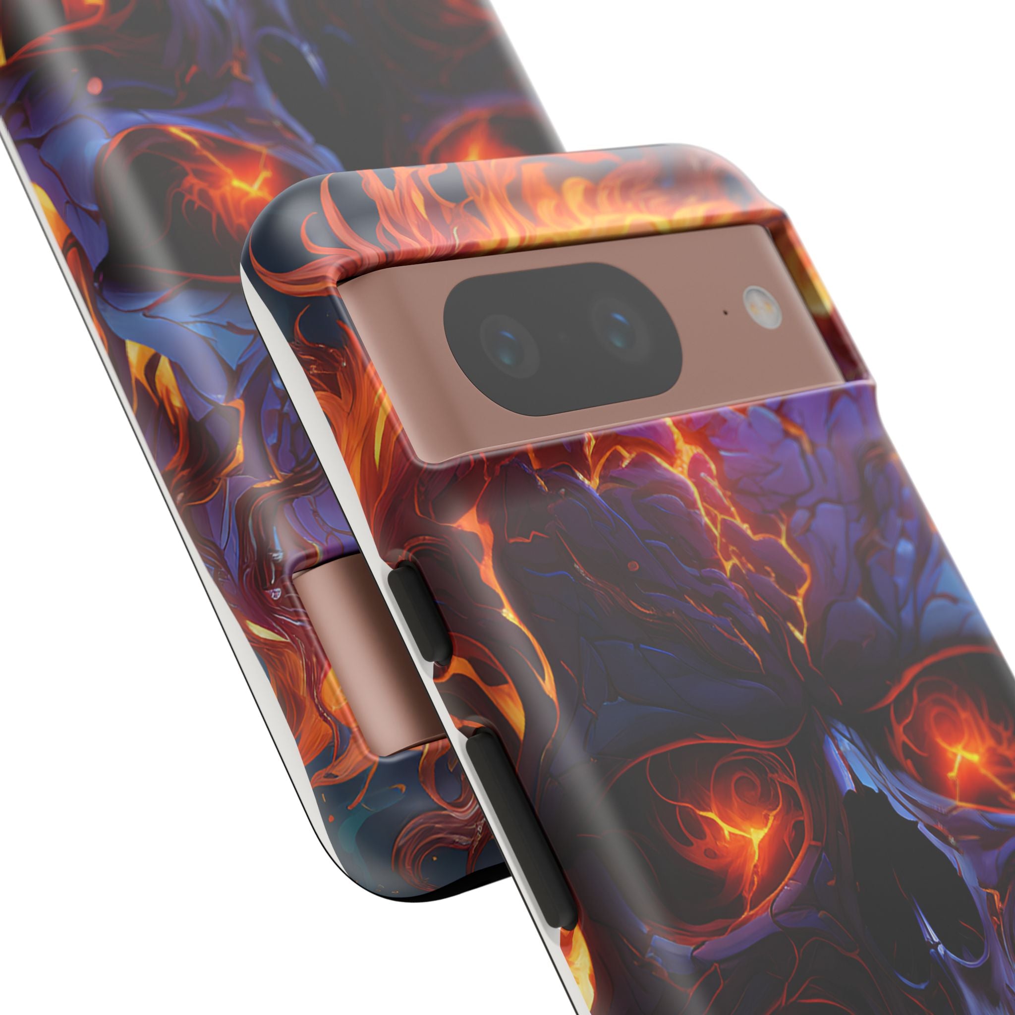 Fiery Skull Google Pixel Case (All Models)