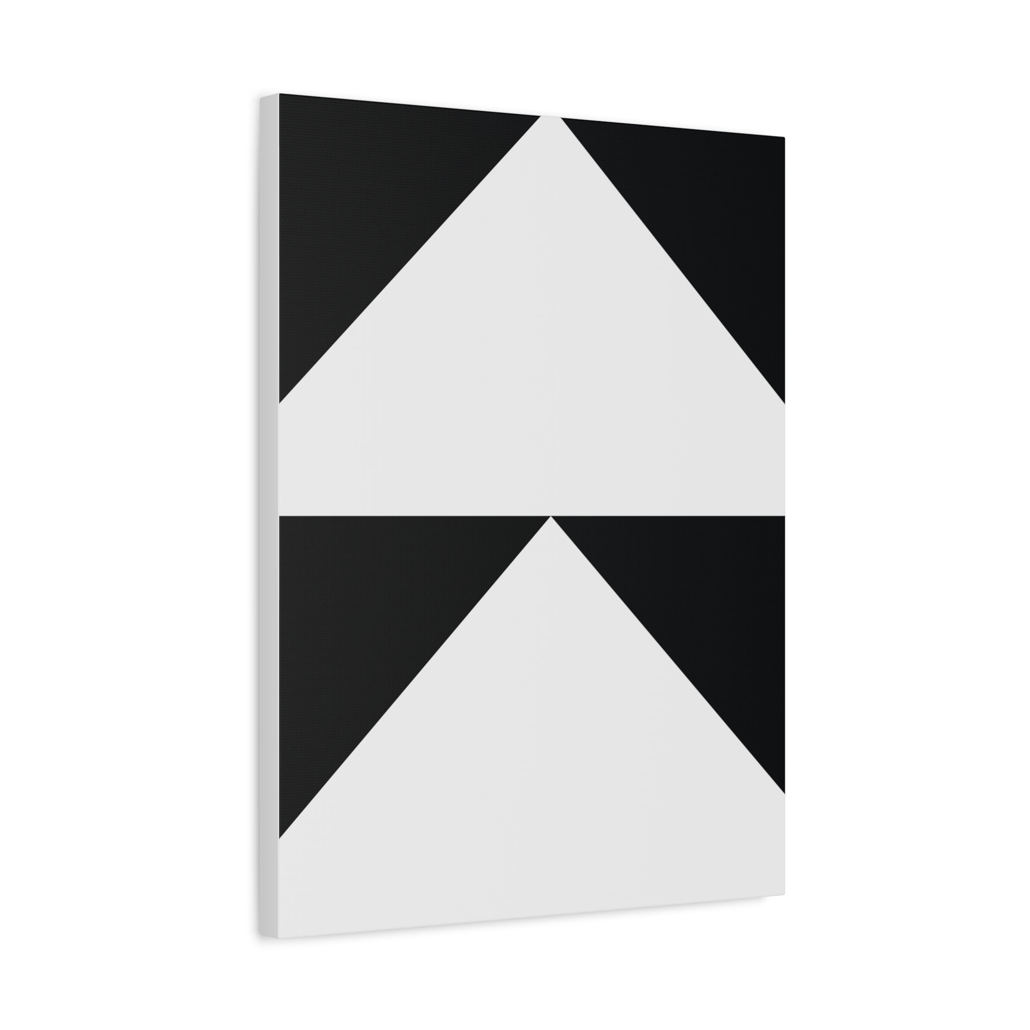 Geometric Triangle Canvas Wall Art