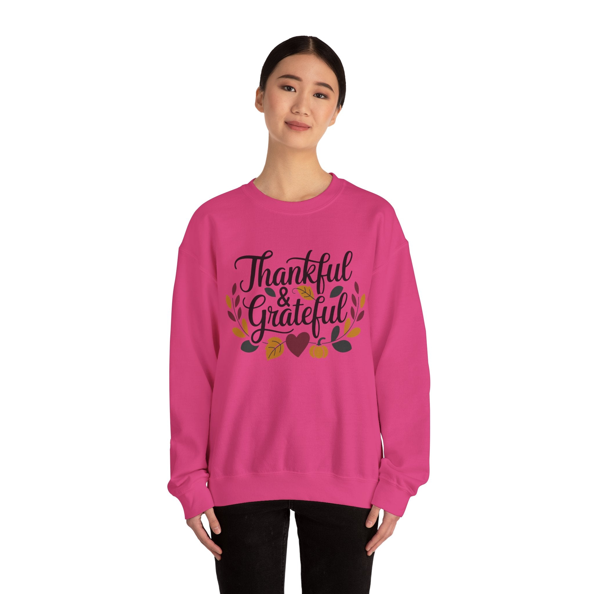 Gratitude Garland Thanksgiving Sweatshirt