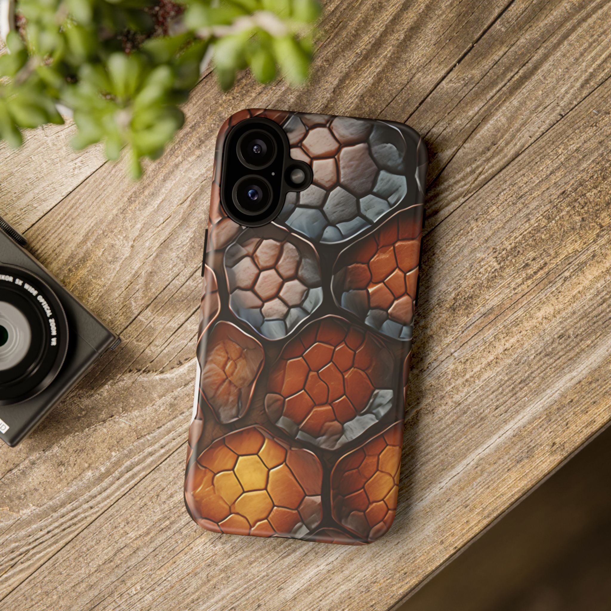 Reptilian Scales iPhone Case - 3D Texture