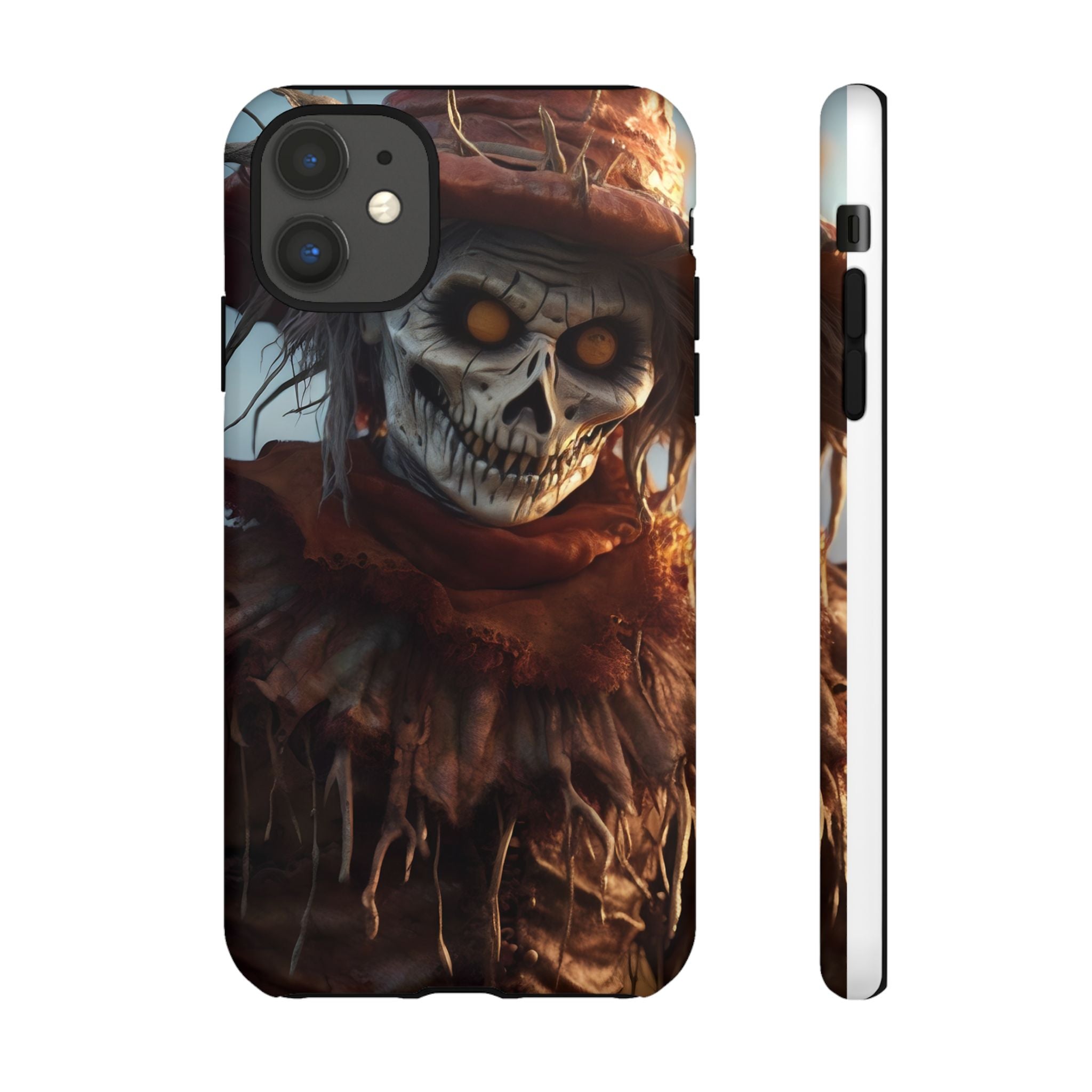 Creepy Scarecrow Hexagon iPhone Case