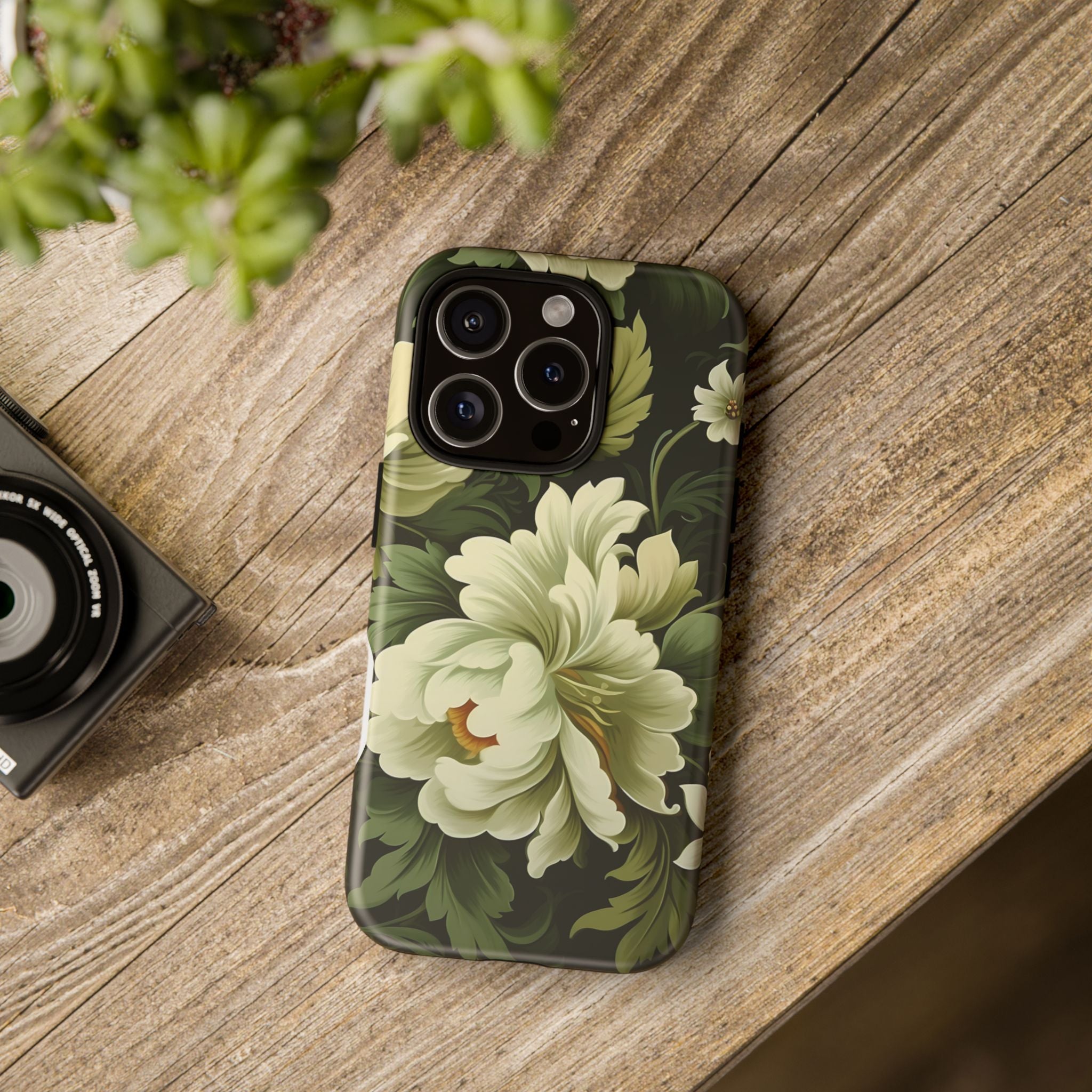 Opulent Floral Hexagon iPhone Case