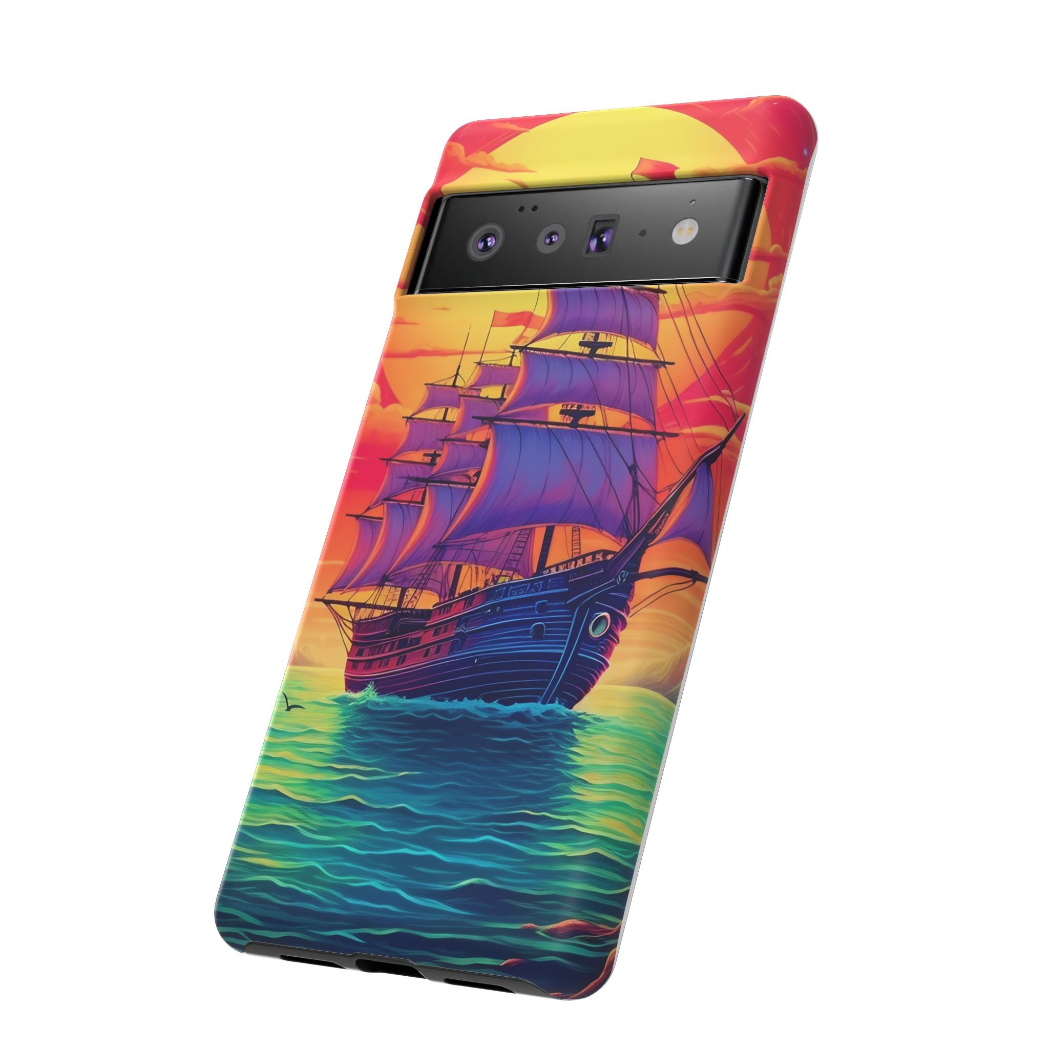 Sunset Galleon Google Pixel Case (All Models)