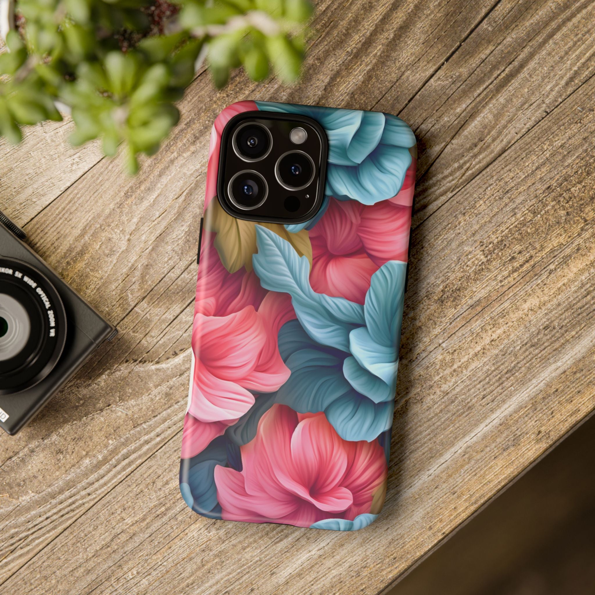 Floral Bloom Hexagon iPhone Case