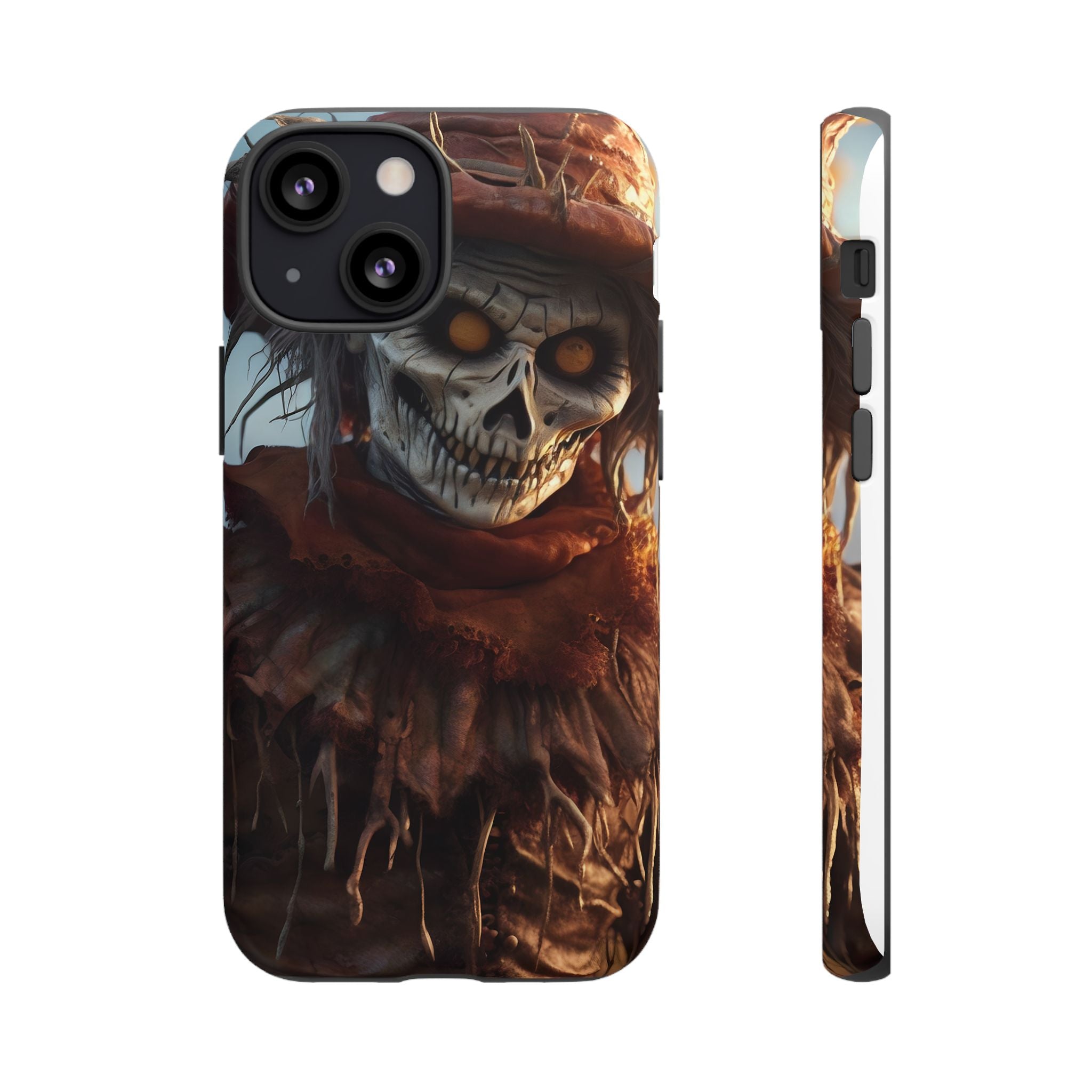 Creepy Scarecrow Hexagon iPhone Case