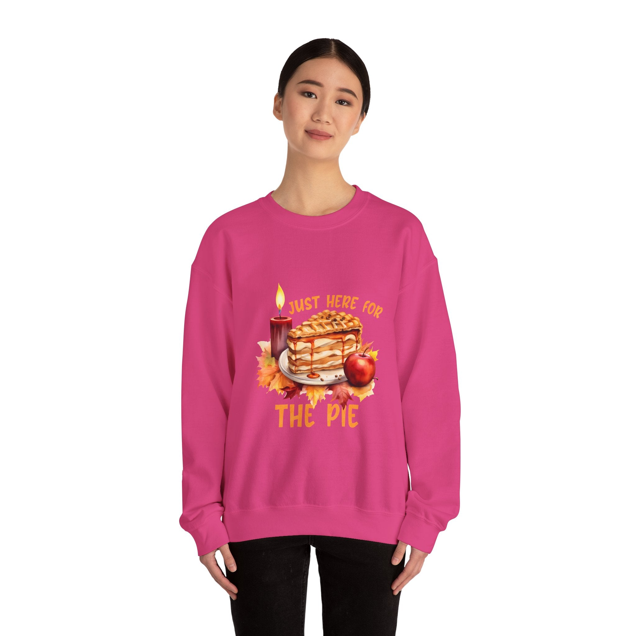 Just Here For The Pie Thanksgiving Sweatshirt