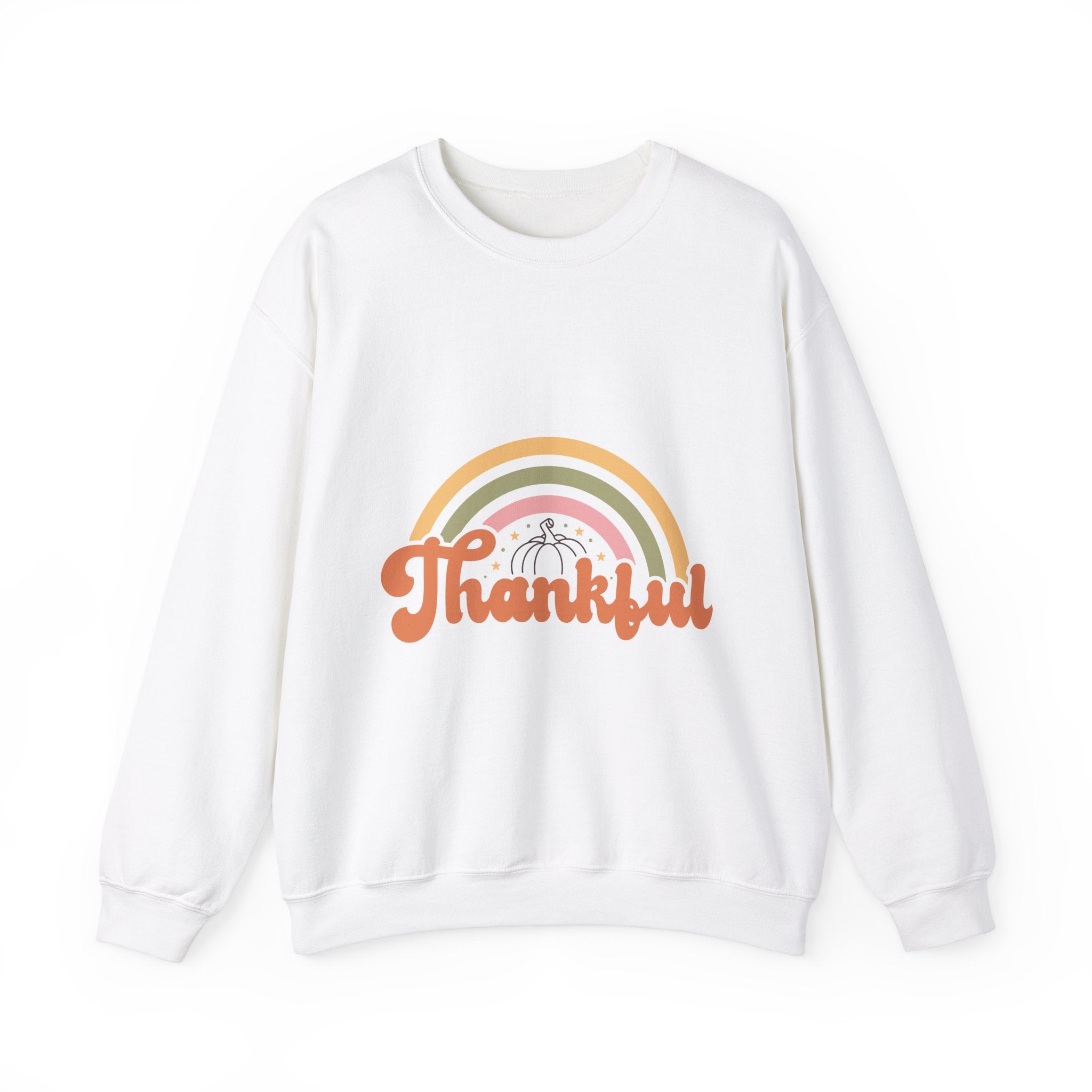 Retro Thankful Thanksgiving Sweatshirt