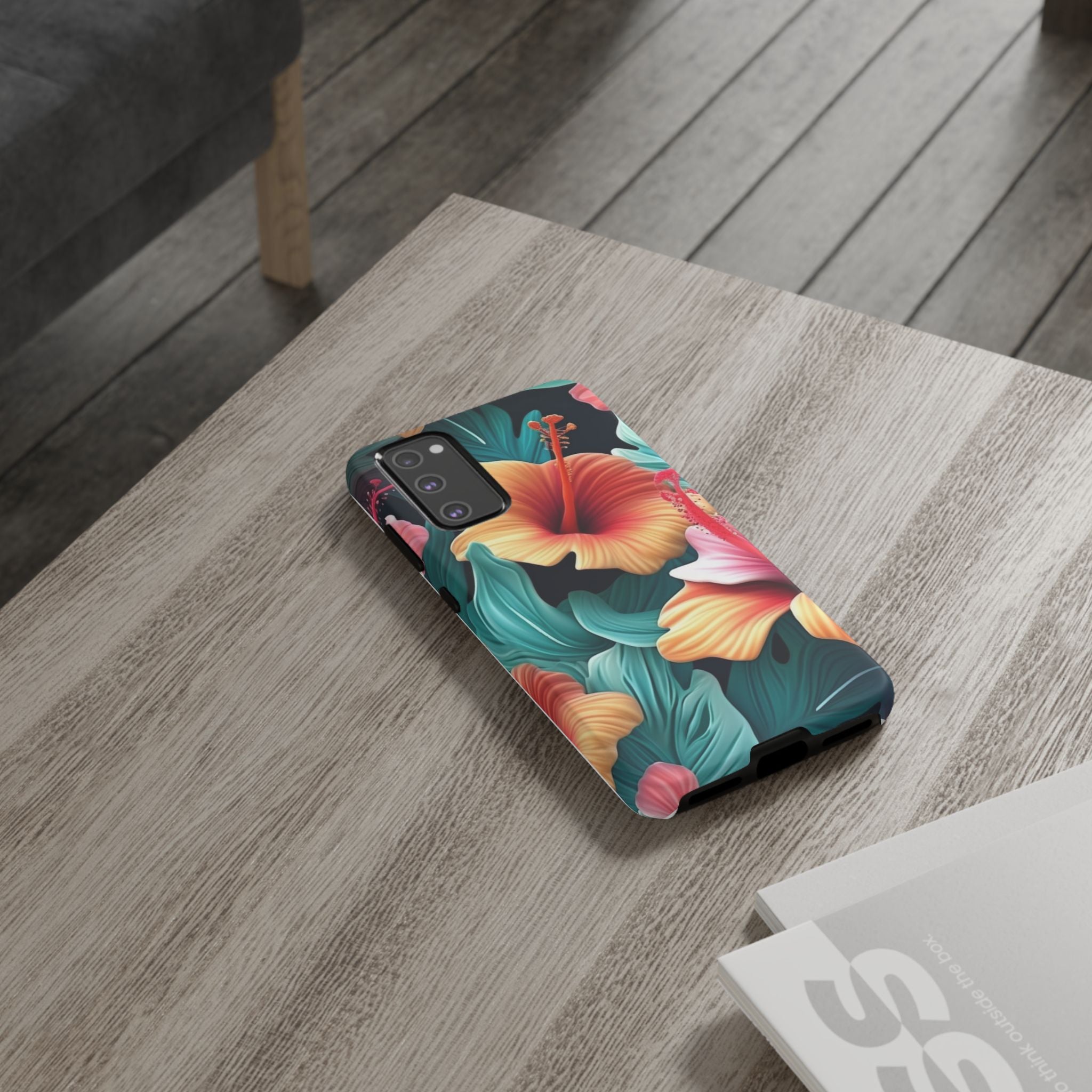 Vibrant Hibiscus Samsung Phone Case