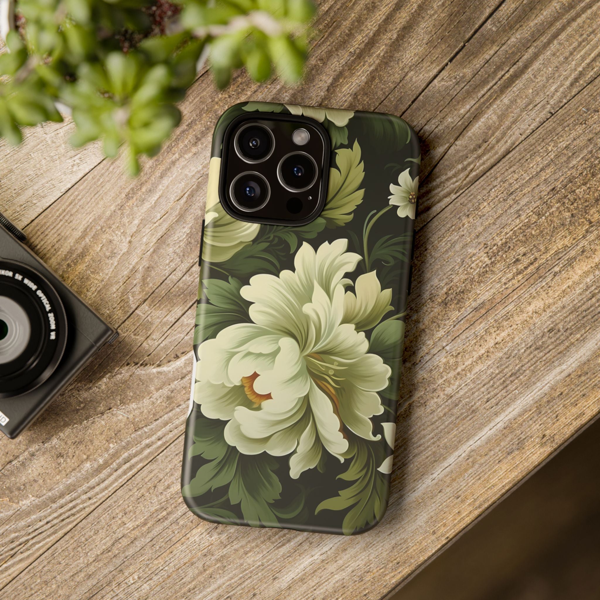 Opulent Floral Hexagon iPhone Case