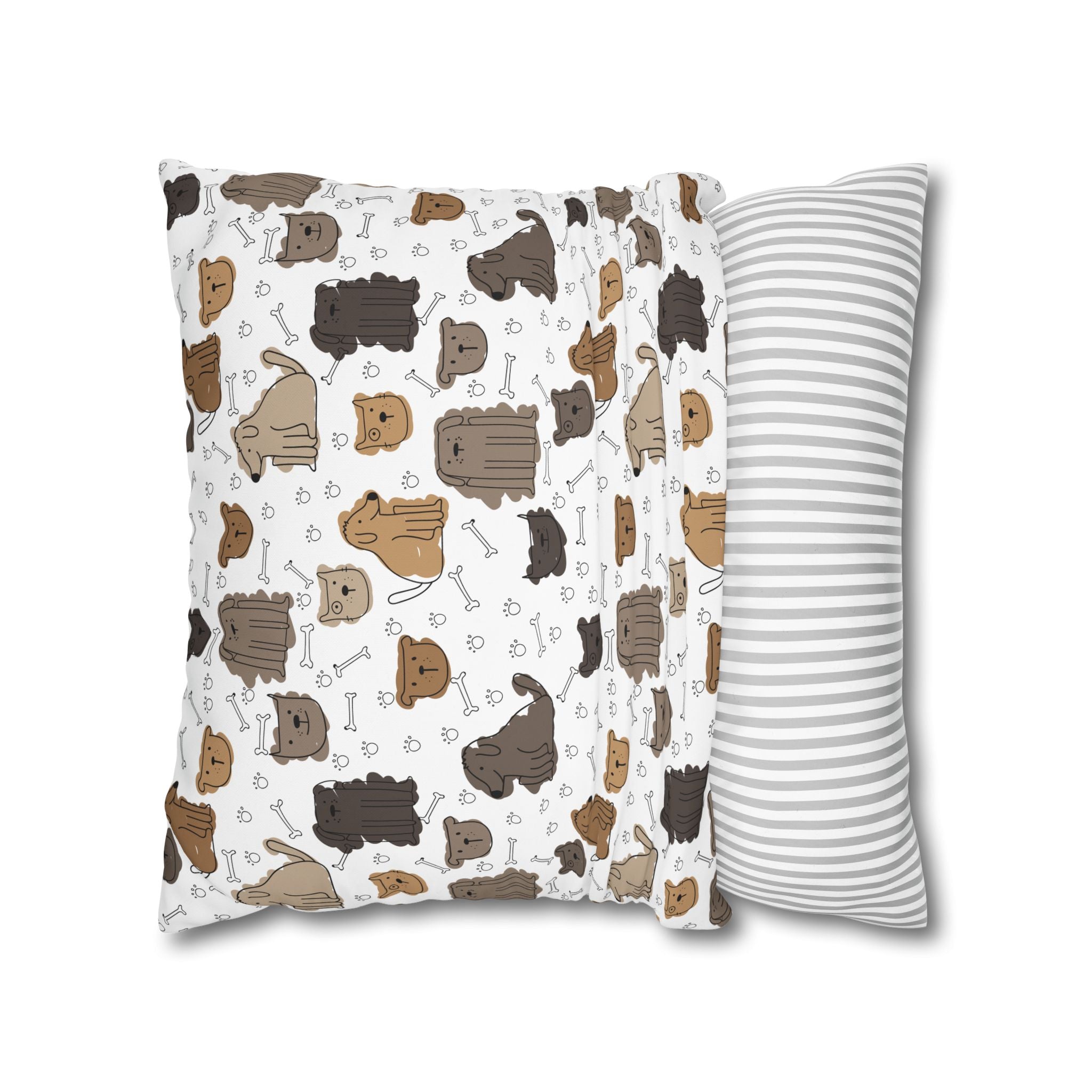 Cute Dog & Cat Pillowcase for Kids