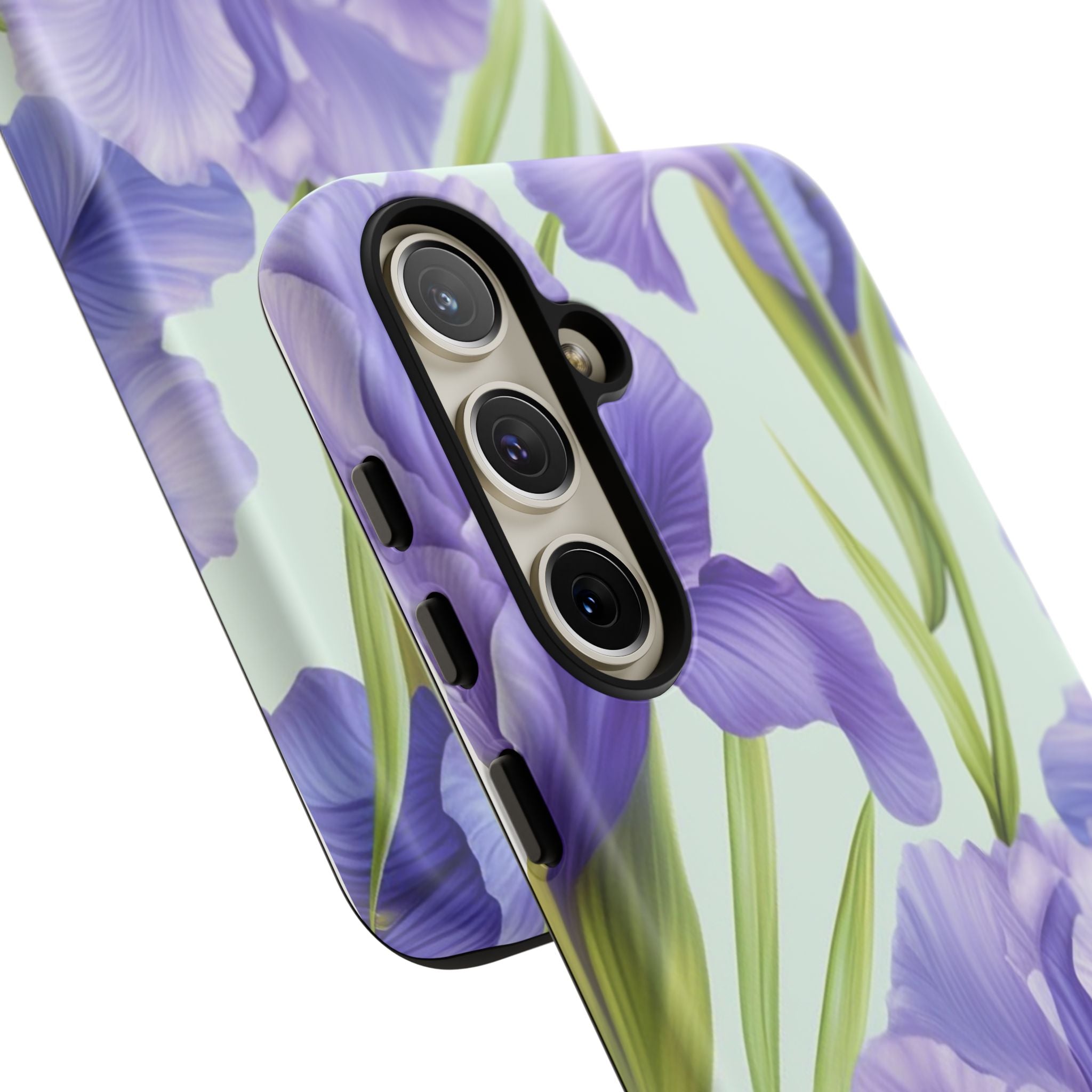 Elegant Purple Iris Samsung Phone Case