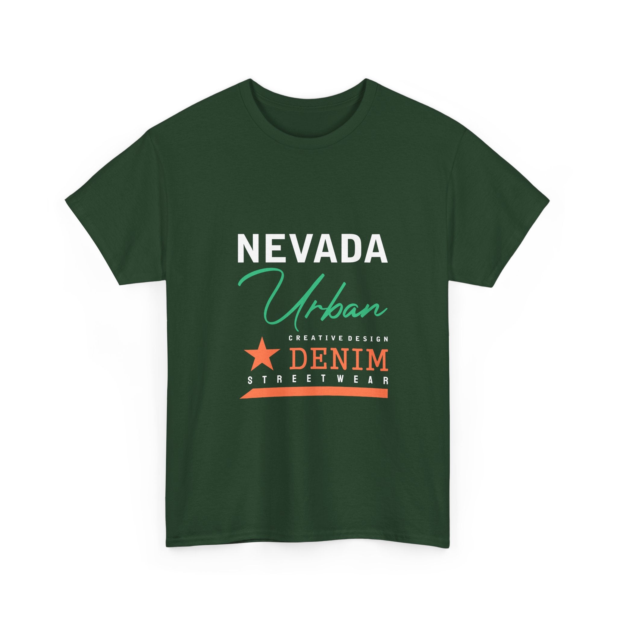 Nevada Urban Denim Streetwear T-Shirt