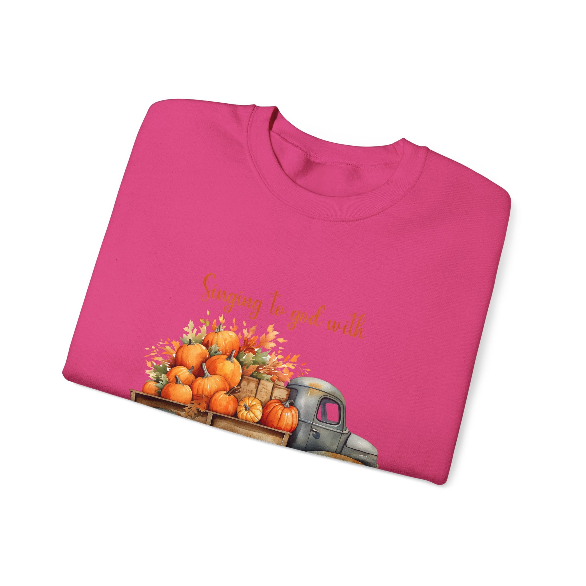 Harvest Truck Thanksgiving Sweatshirt