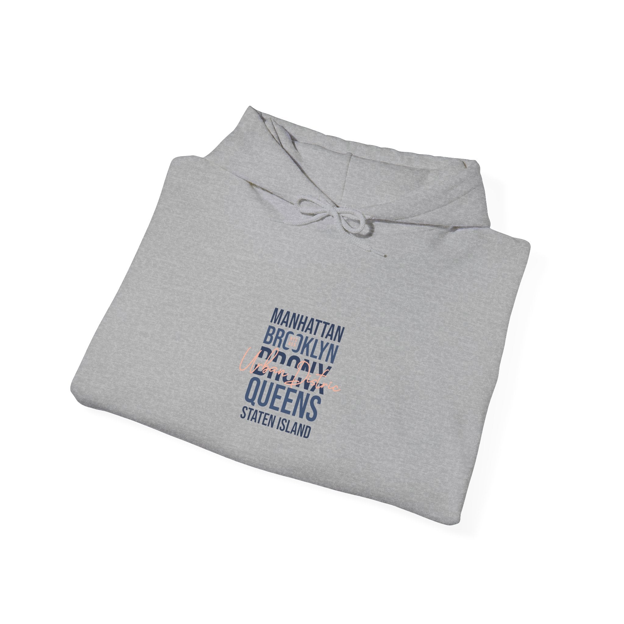 NYC Boroughs Hoodie: Manhattan to Staten Island