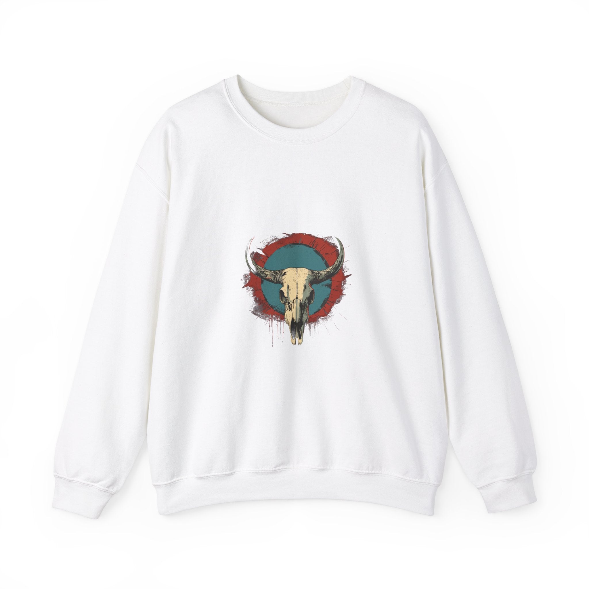 Bull Skull Vintage Sweatshirt